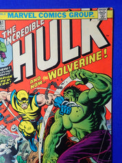 Incredible Hulk #181 (1974) - VG+ (4.5) - 1st Wolverine + MVS Intact