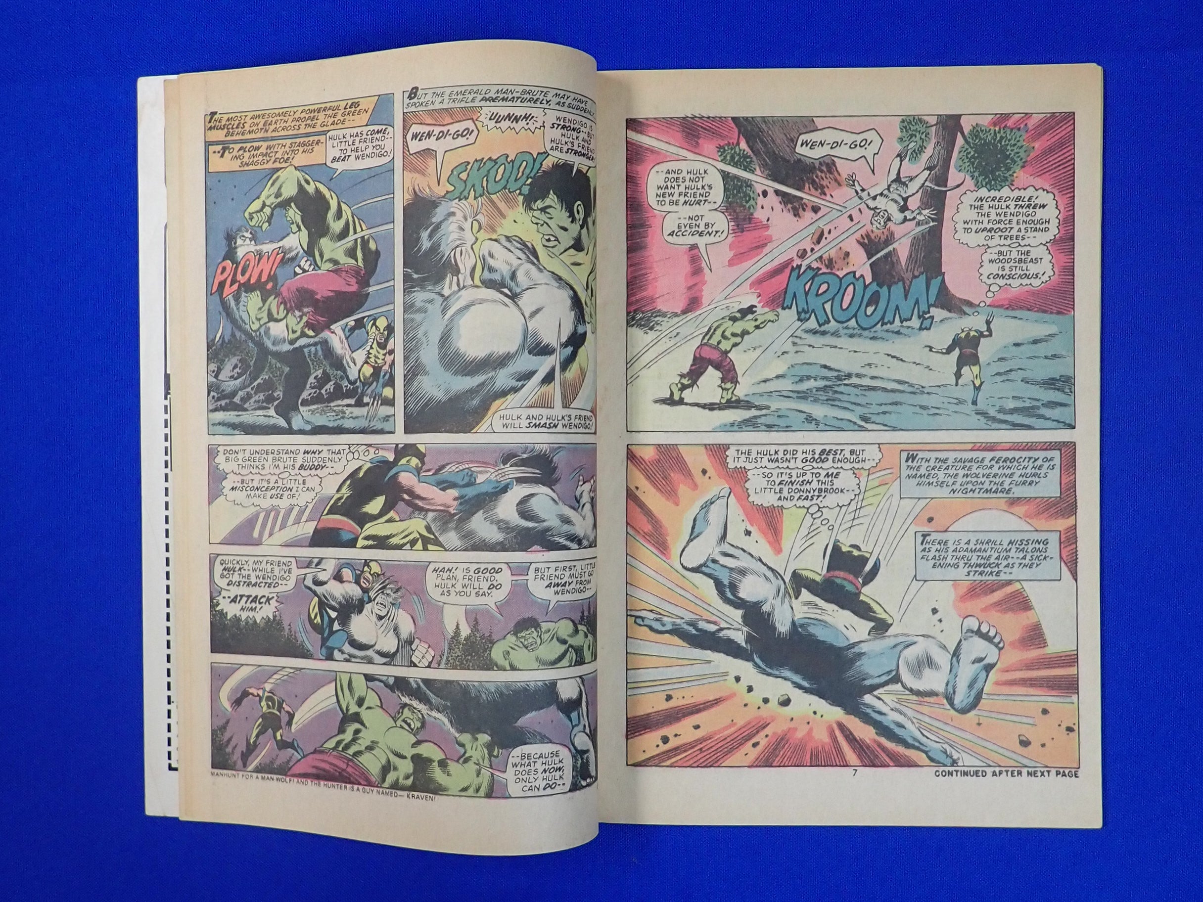 Incredible Hulk #181 (1974) - VG+ (4.5) - 1st Wolverine + MVS Intact