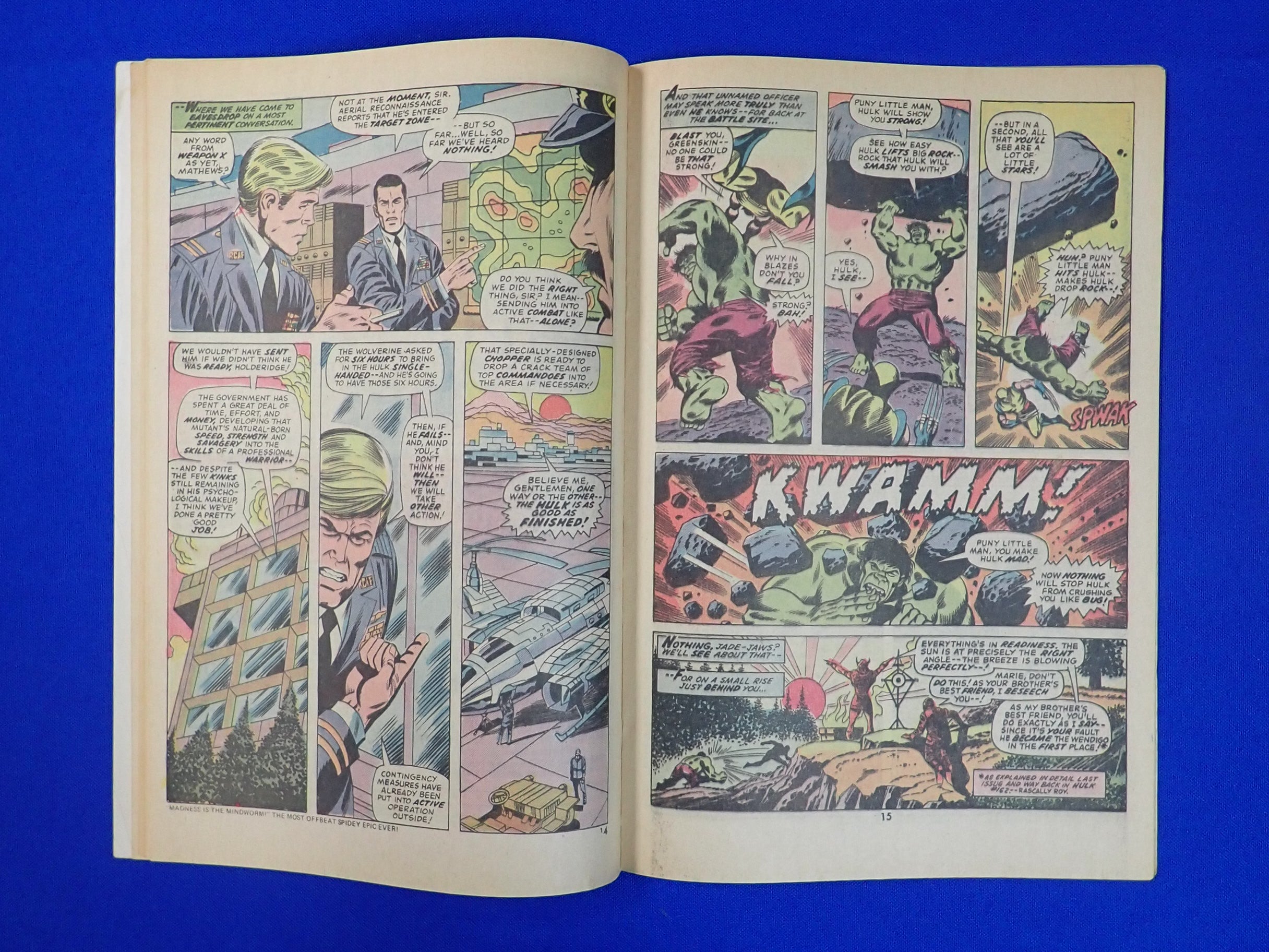 Incredible Hulk #181 (1974) - VG+ (4.5) - 1st Wolverine + MVS Intact