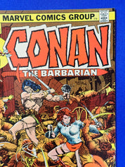 Conan the Barbarian #24 (1973) - VF+ (8.5) - 1st Cover Red Sonja