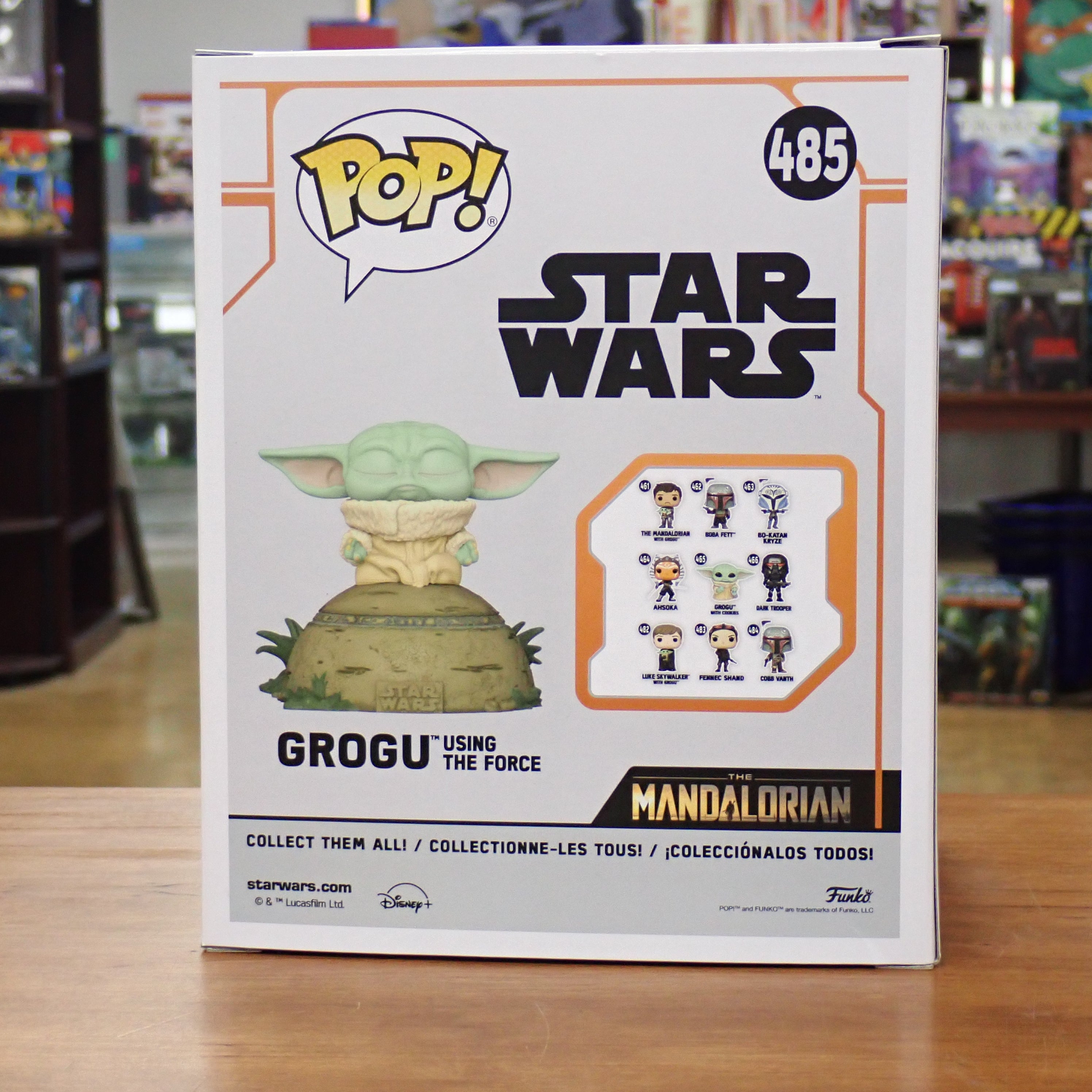 Grogu Using the Force - POP! #485