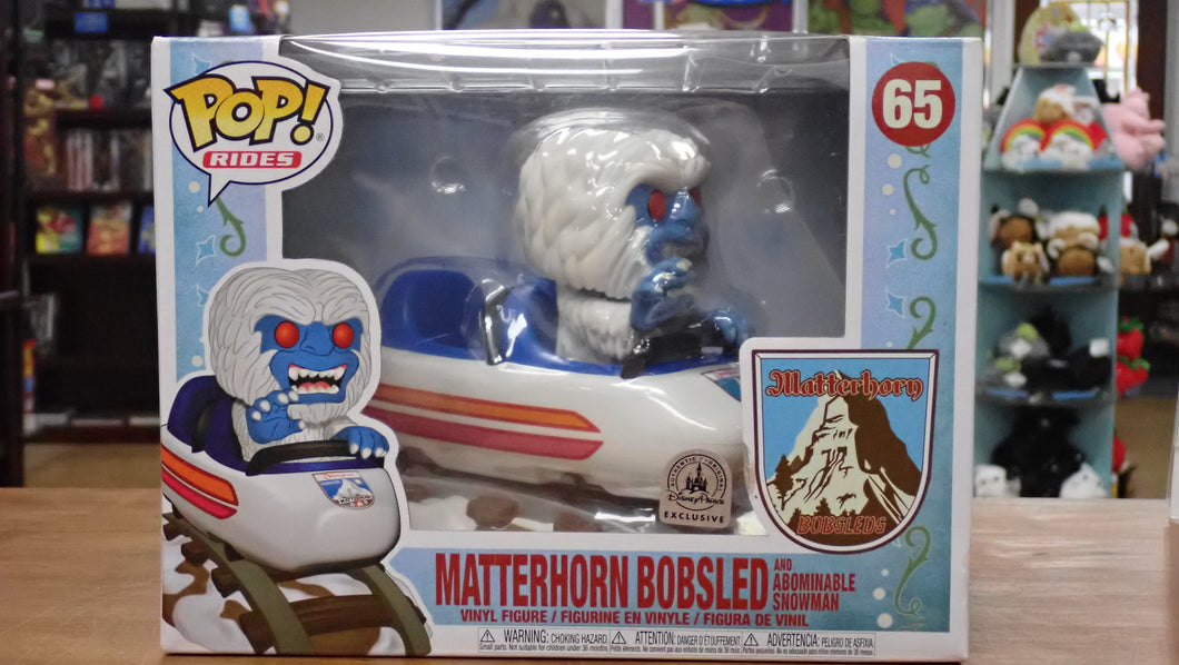 Matterhorn Bobsled and Abominable Snowman - POP! #65