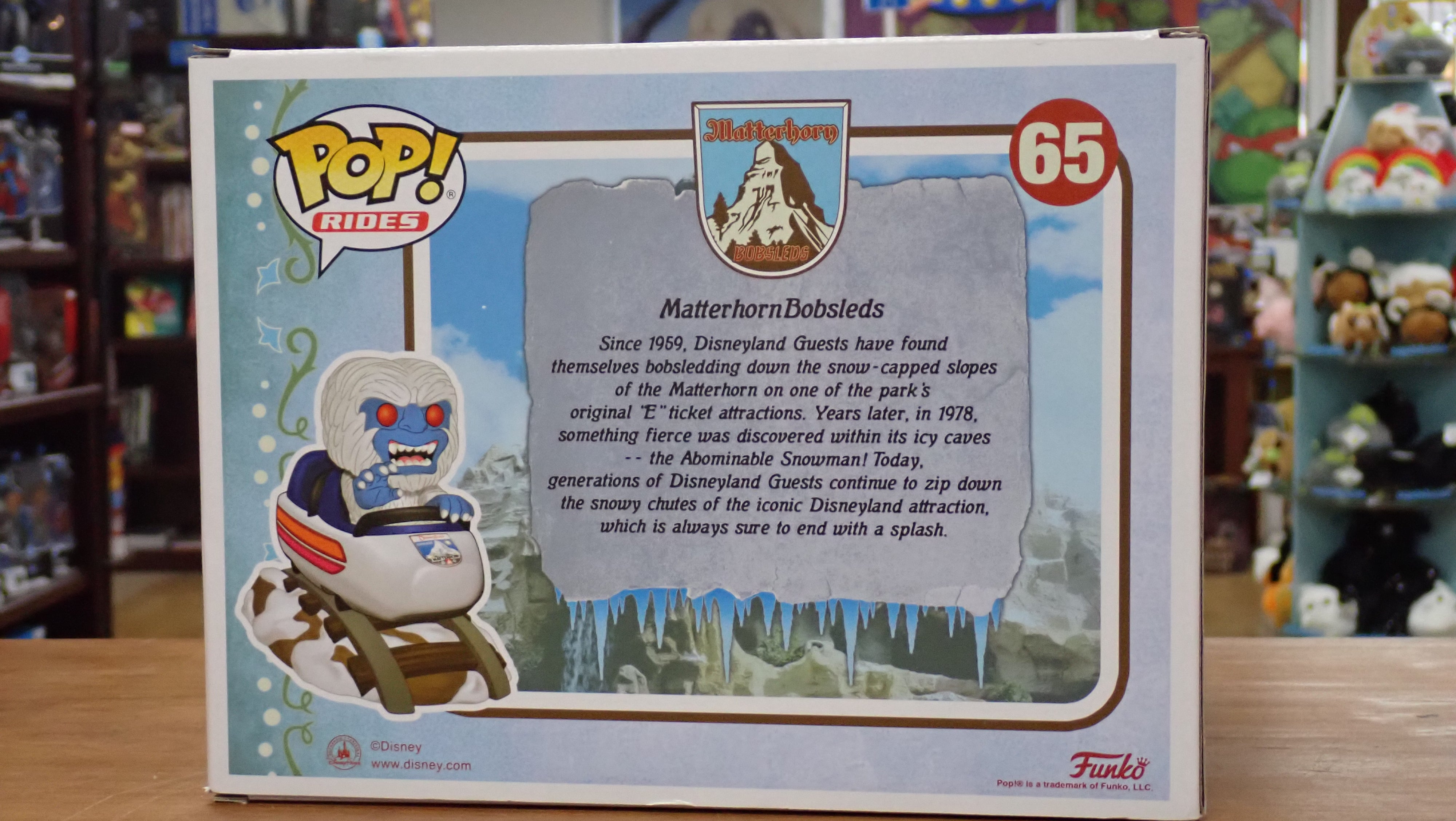 Matterhorn Bobsled and Abominable Snowman - POP! #65