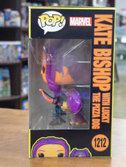 Kate Bishop with Lucky the Pizza Dog - POP! #1212