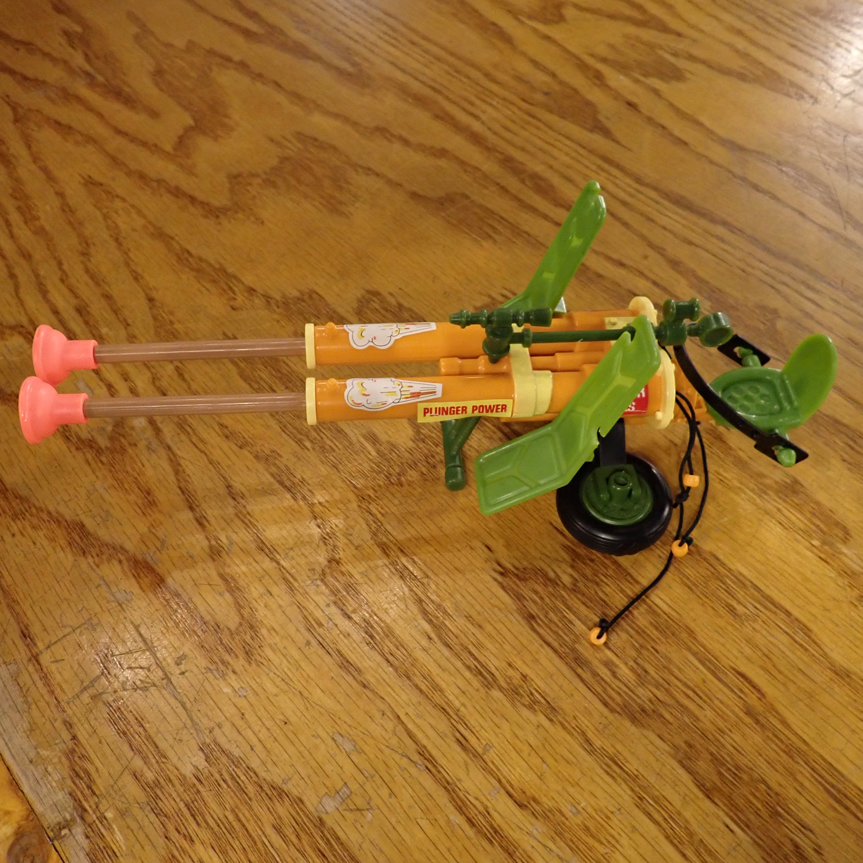 TMNT Double Barrelled Plunger Gun (1989)