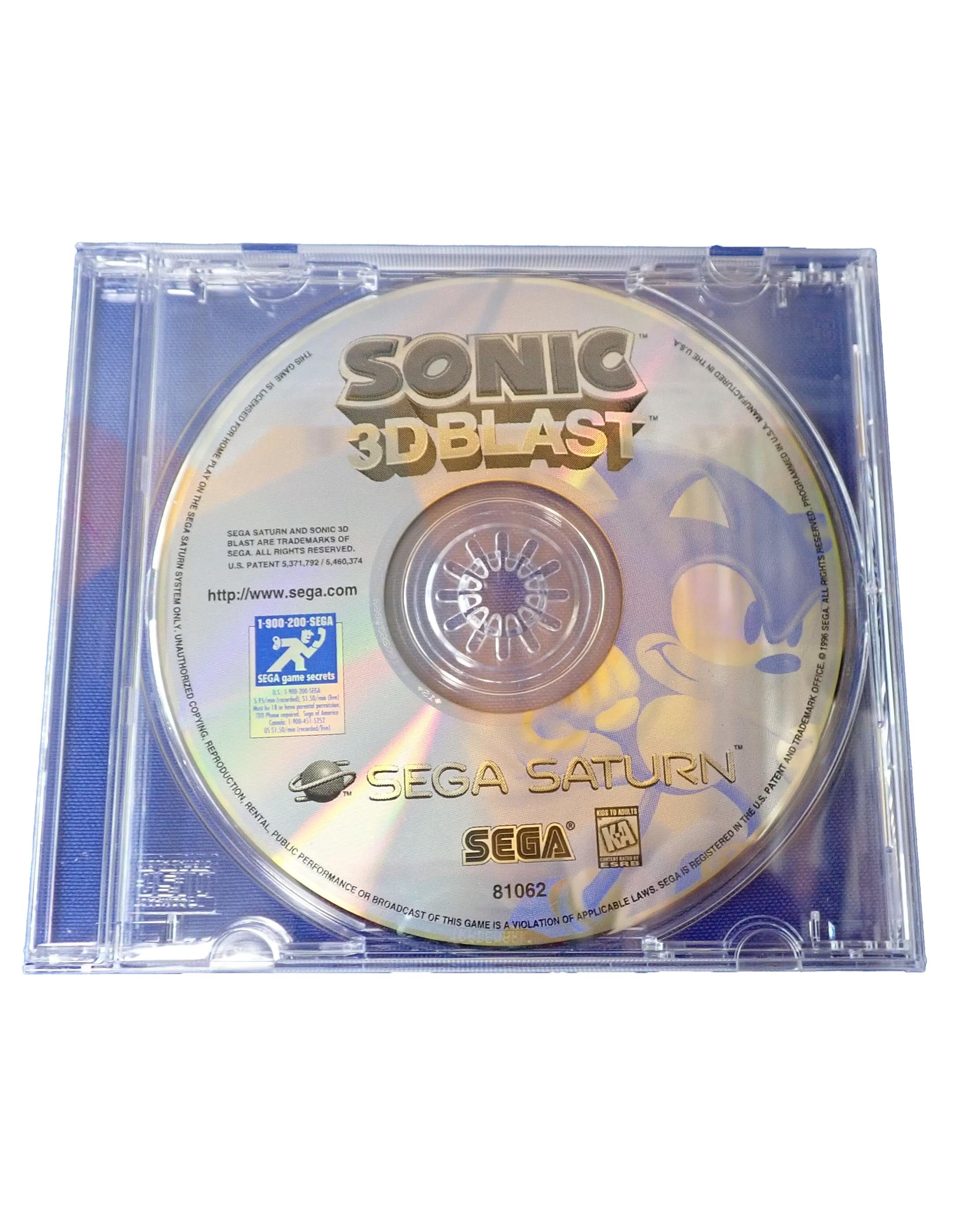 Sonic 3D Blast [Loose] - Sega Saturn