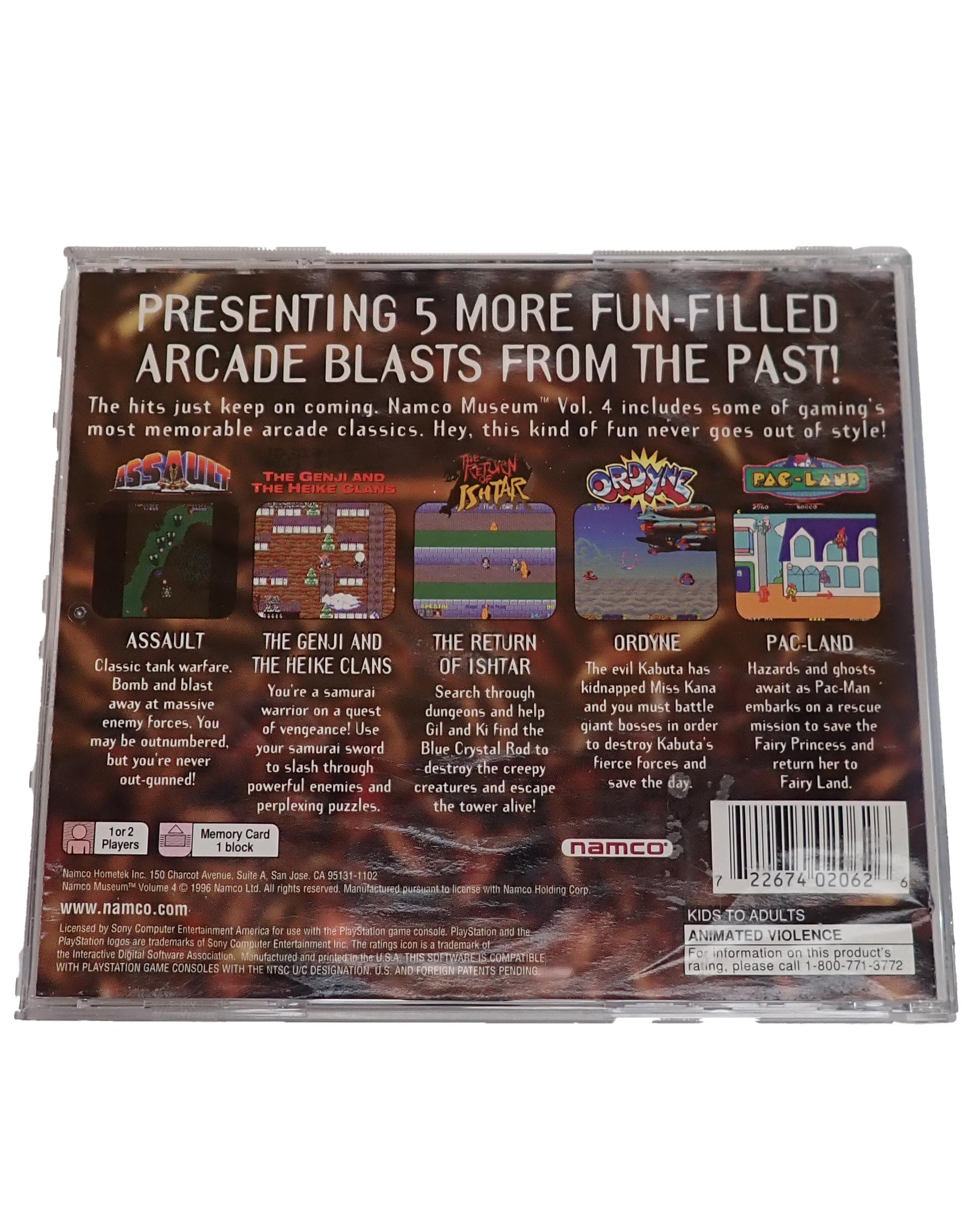 Namco Museum Vol 4 - PS1