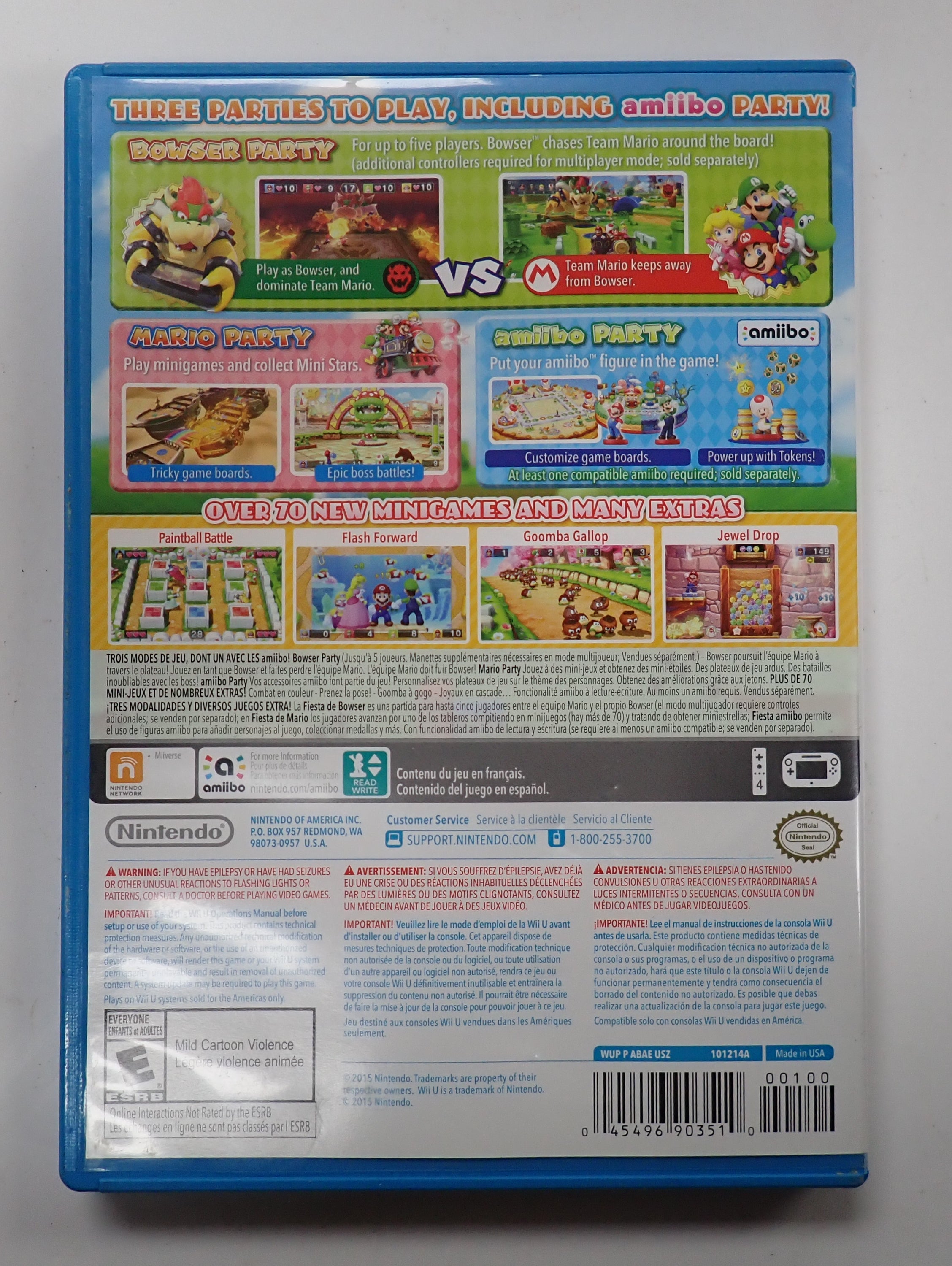 Mario Party 10 - Wii U