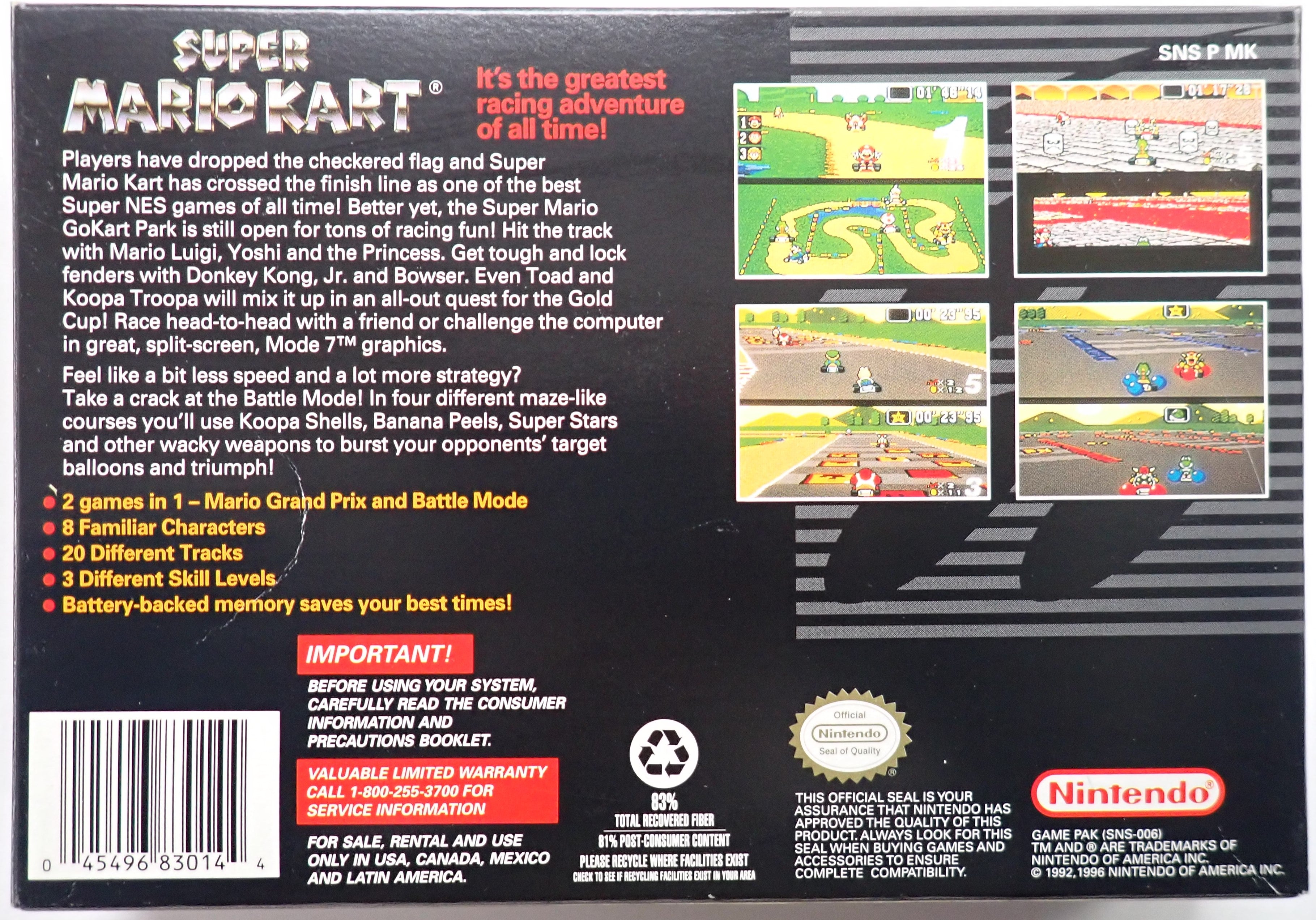 Super Mario Cart - SNES