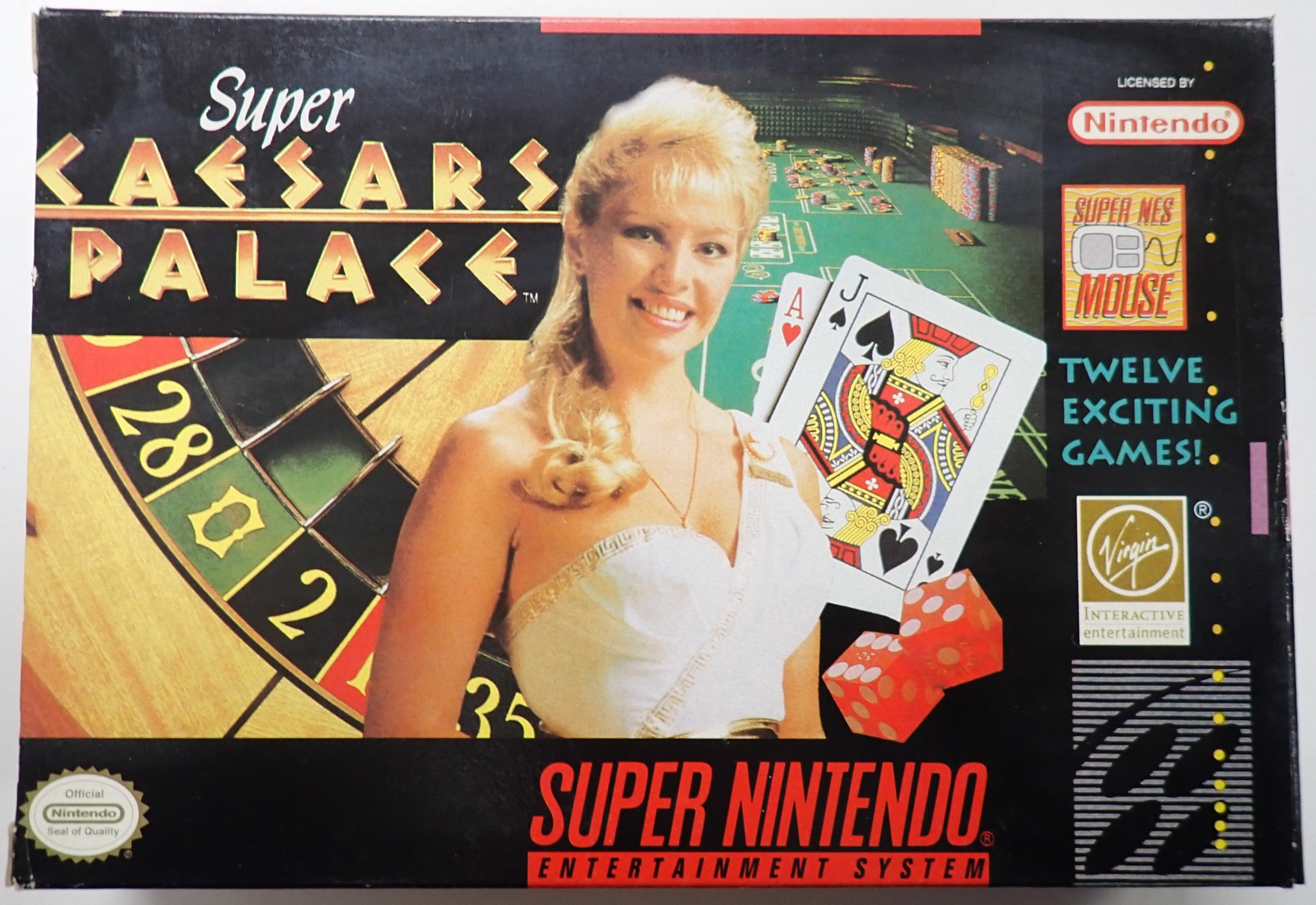 Super Caesars Palace - SNES