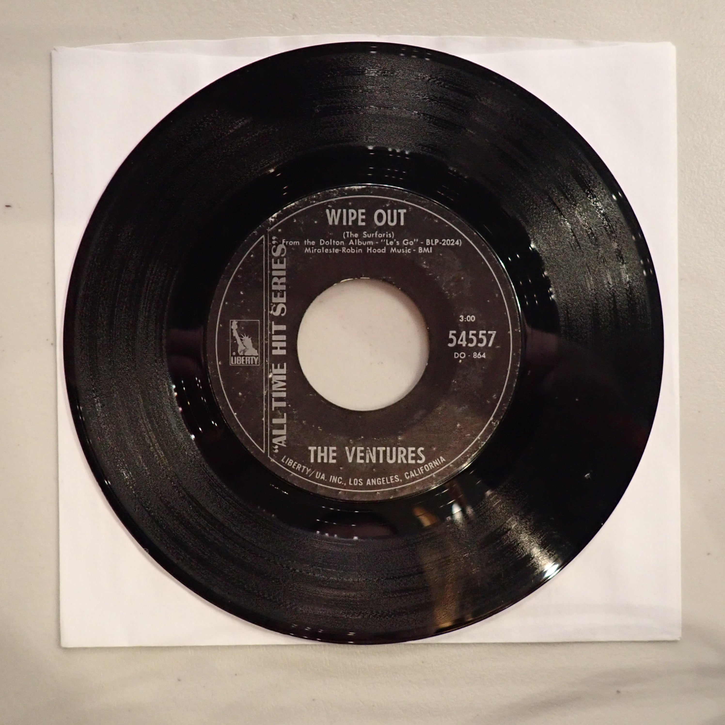 The Ventures - Secret Agent Man / Wipe Out
