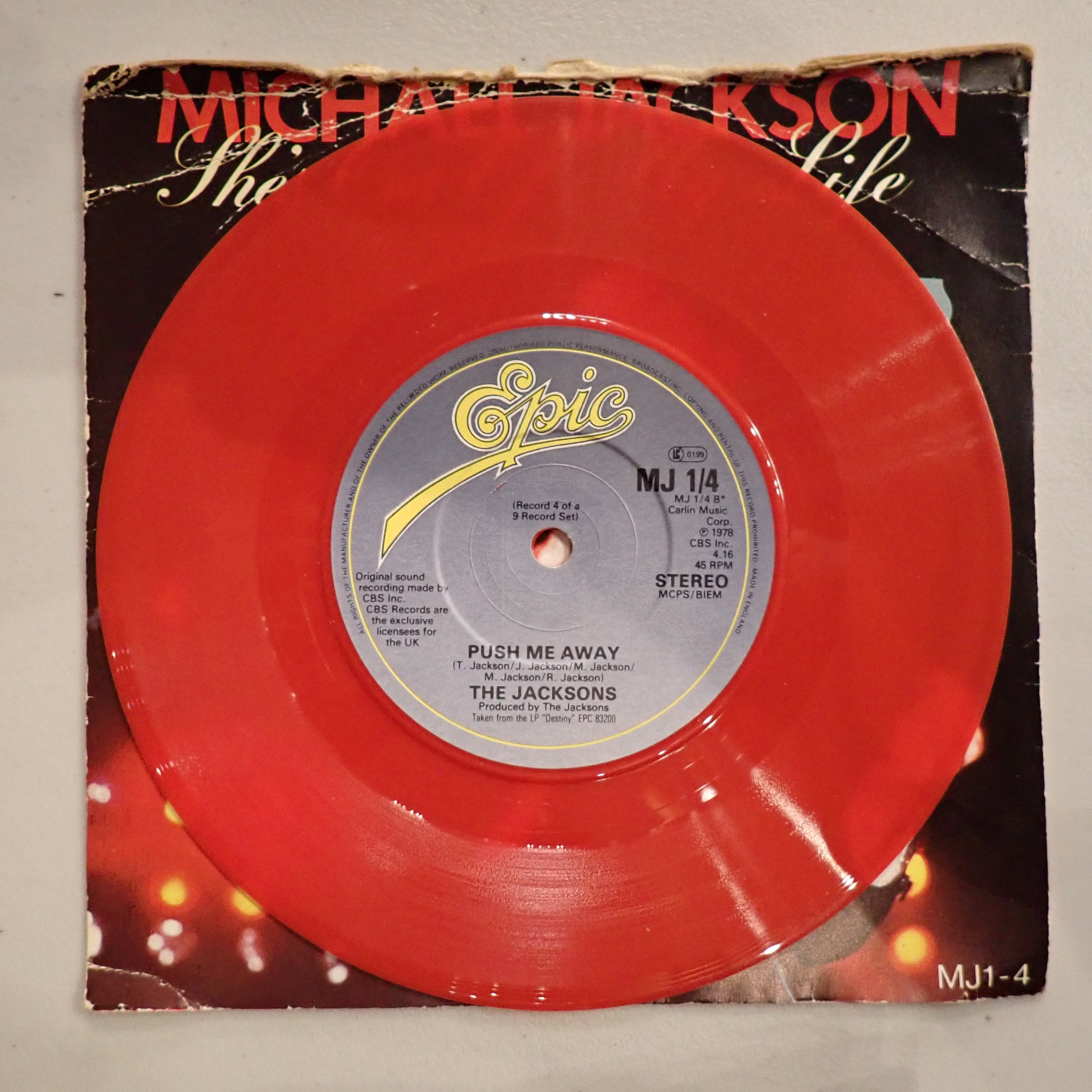 Michael Jackson - She's Out Of My Life / Push My Way