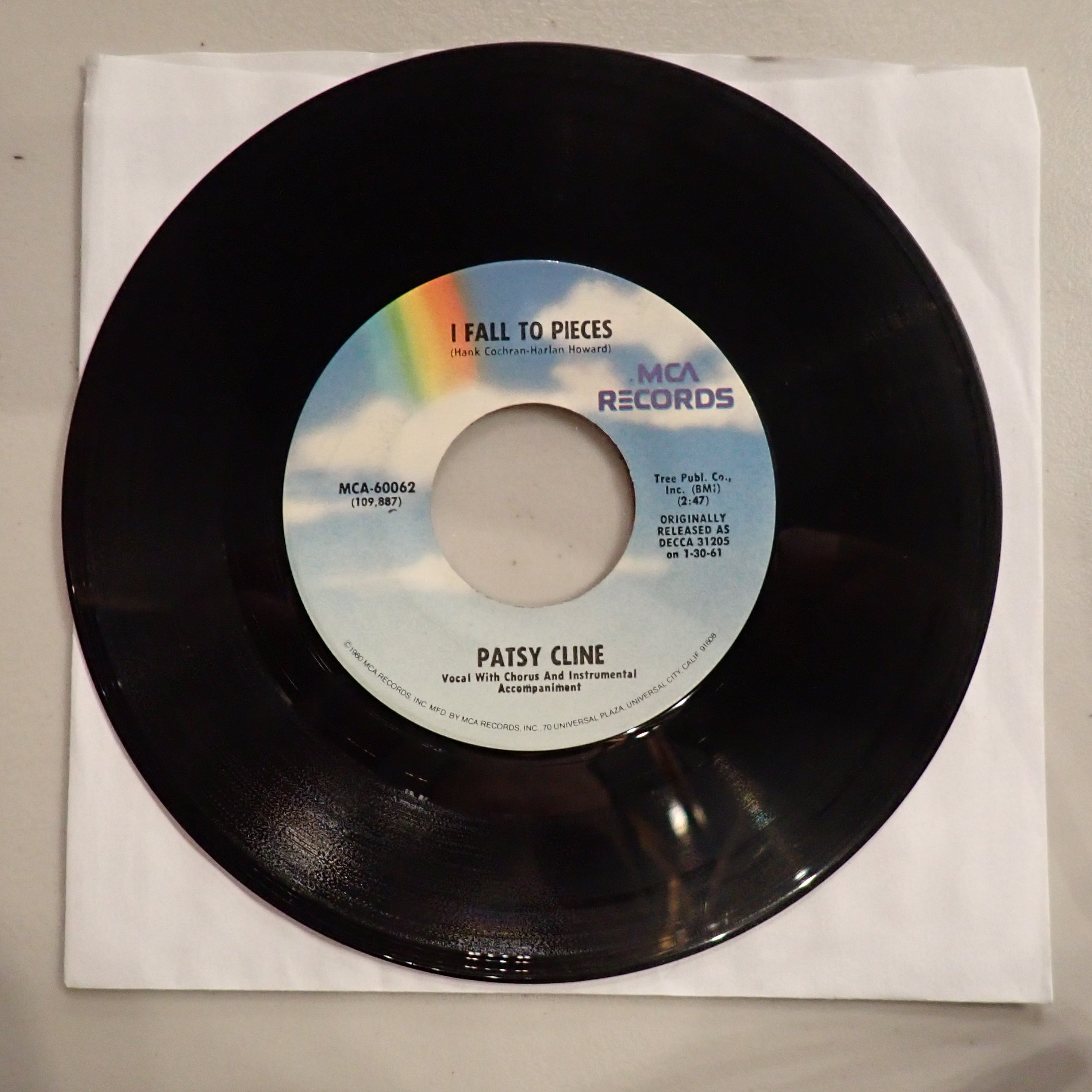 Patsy Cline - I Fall To Pieces / He Called Me Baby