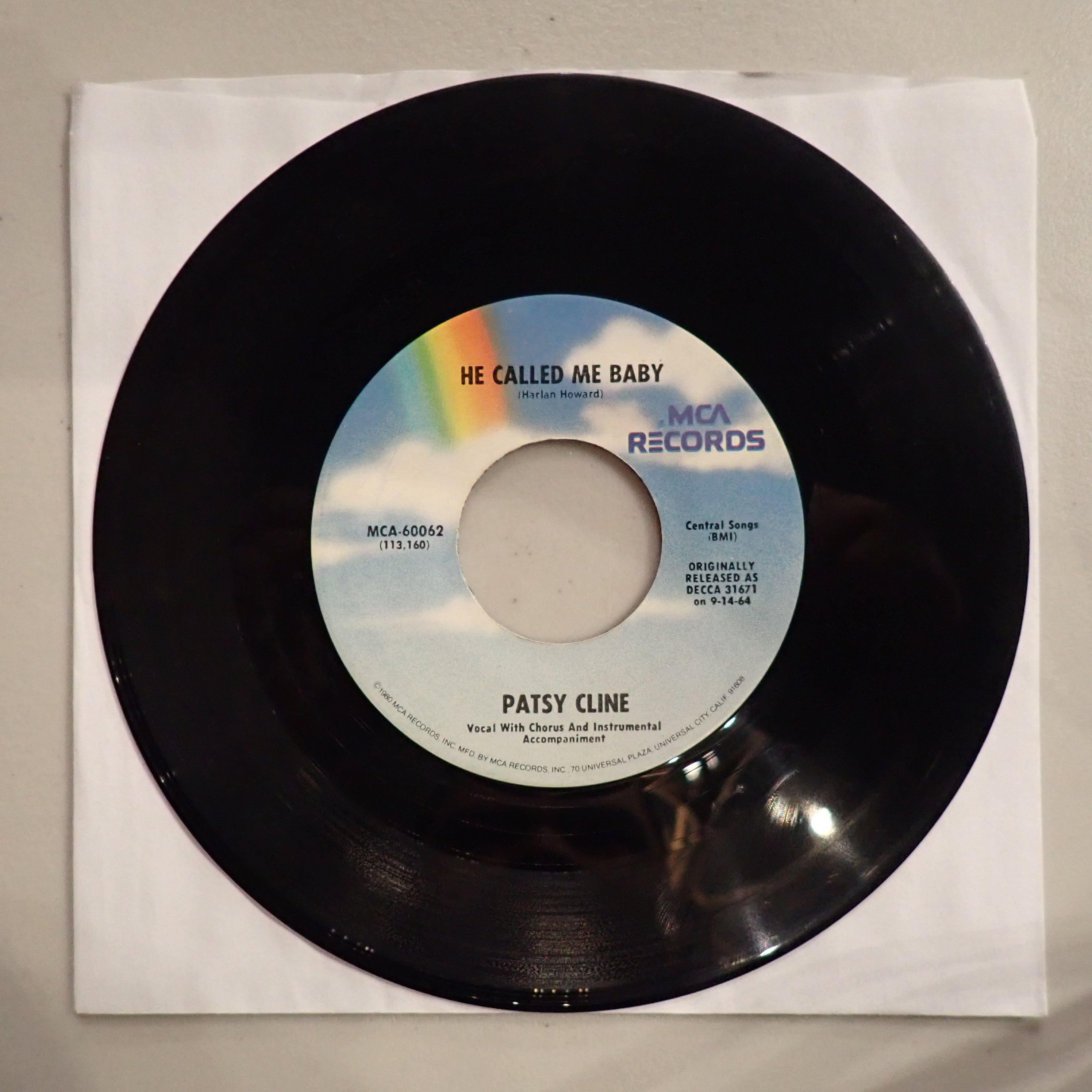 Patsy Cline - I Fall To Pieces / He Called Me Baby