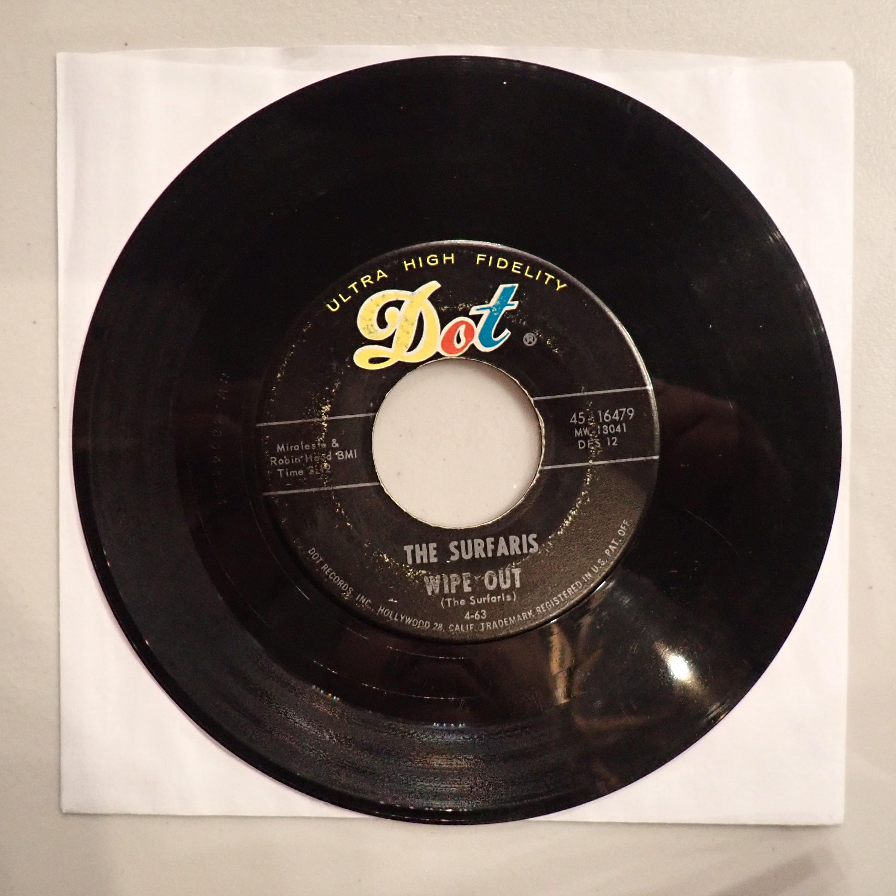 The Surfaris - Wipe Out / Surfer Joe