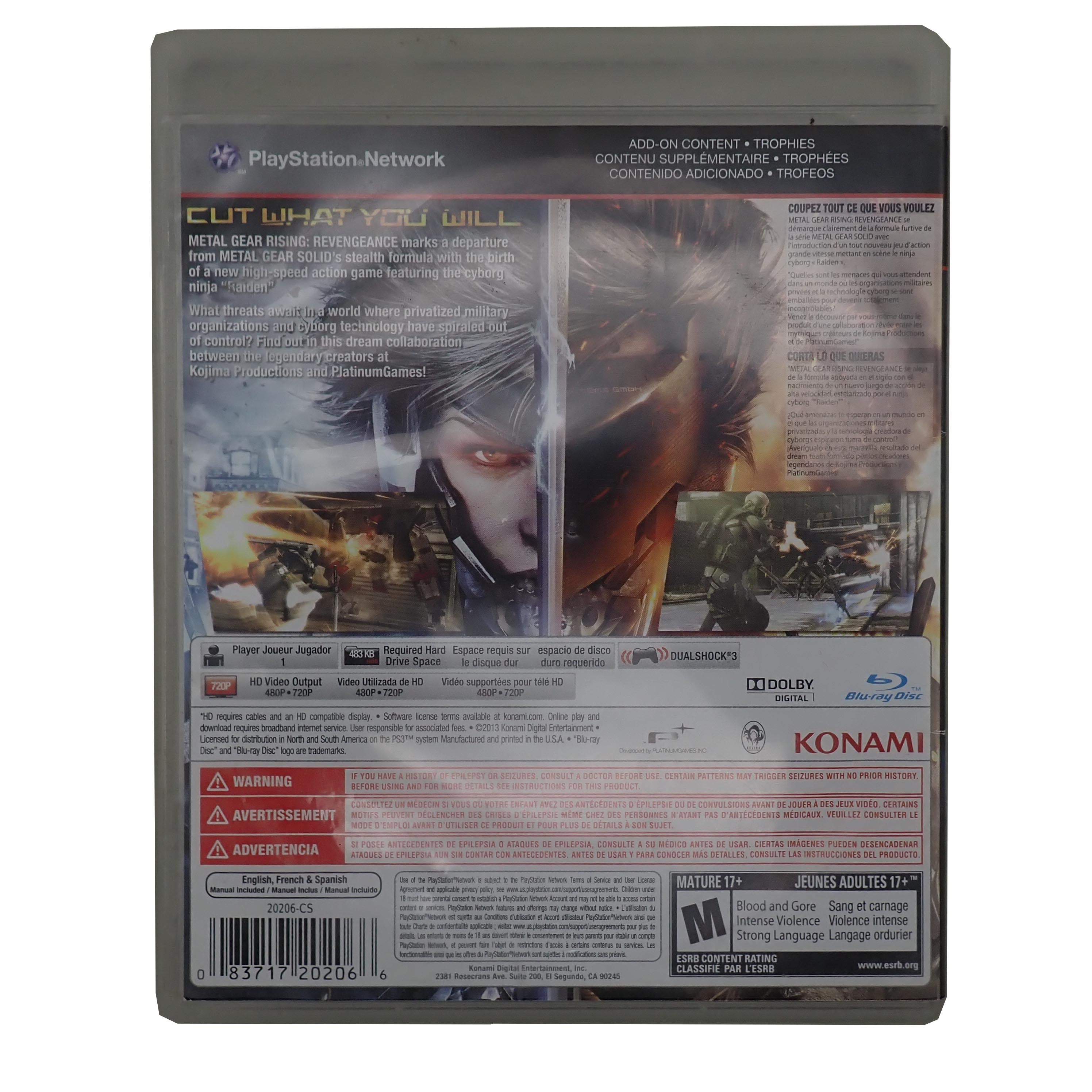 Metal Gear Rising - PS3