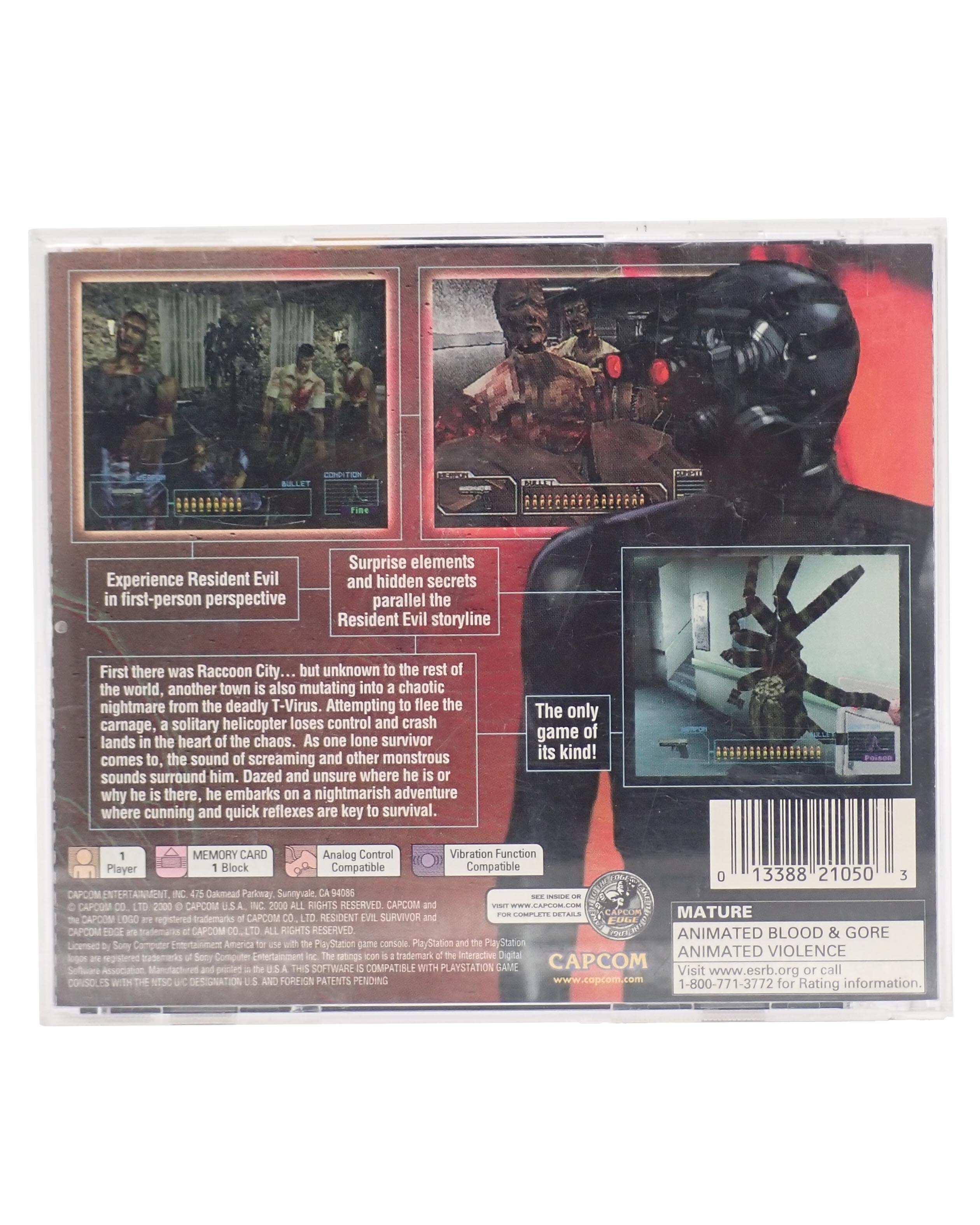 Resident Evil Survivor - PS1