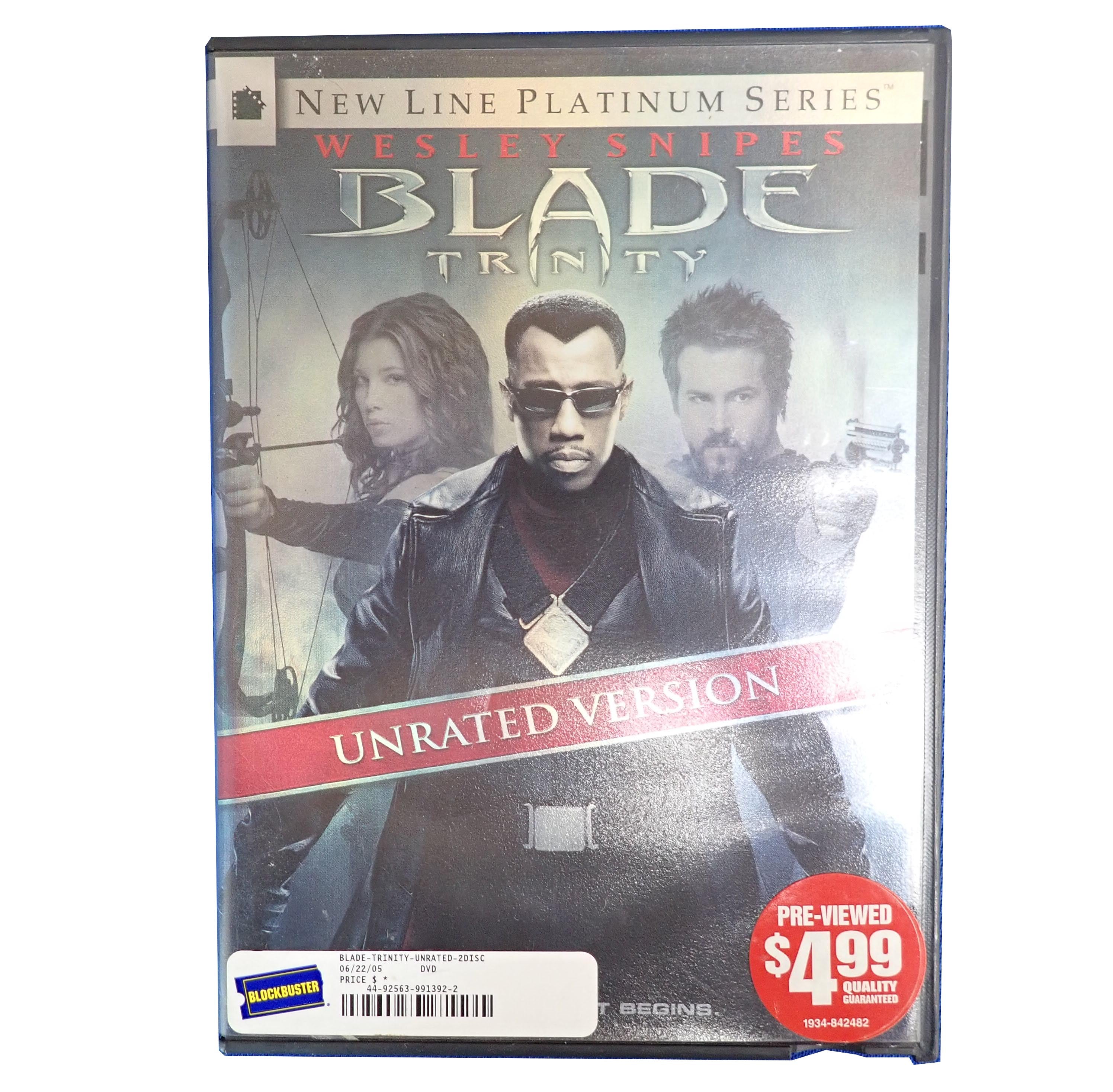Blade: Trinity (Unrated Version) - [DVD] (Pre-Owned)
