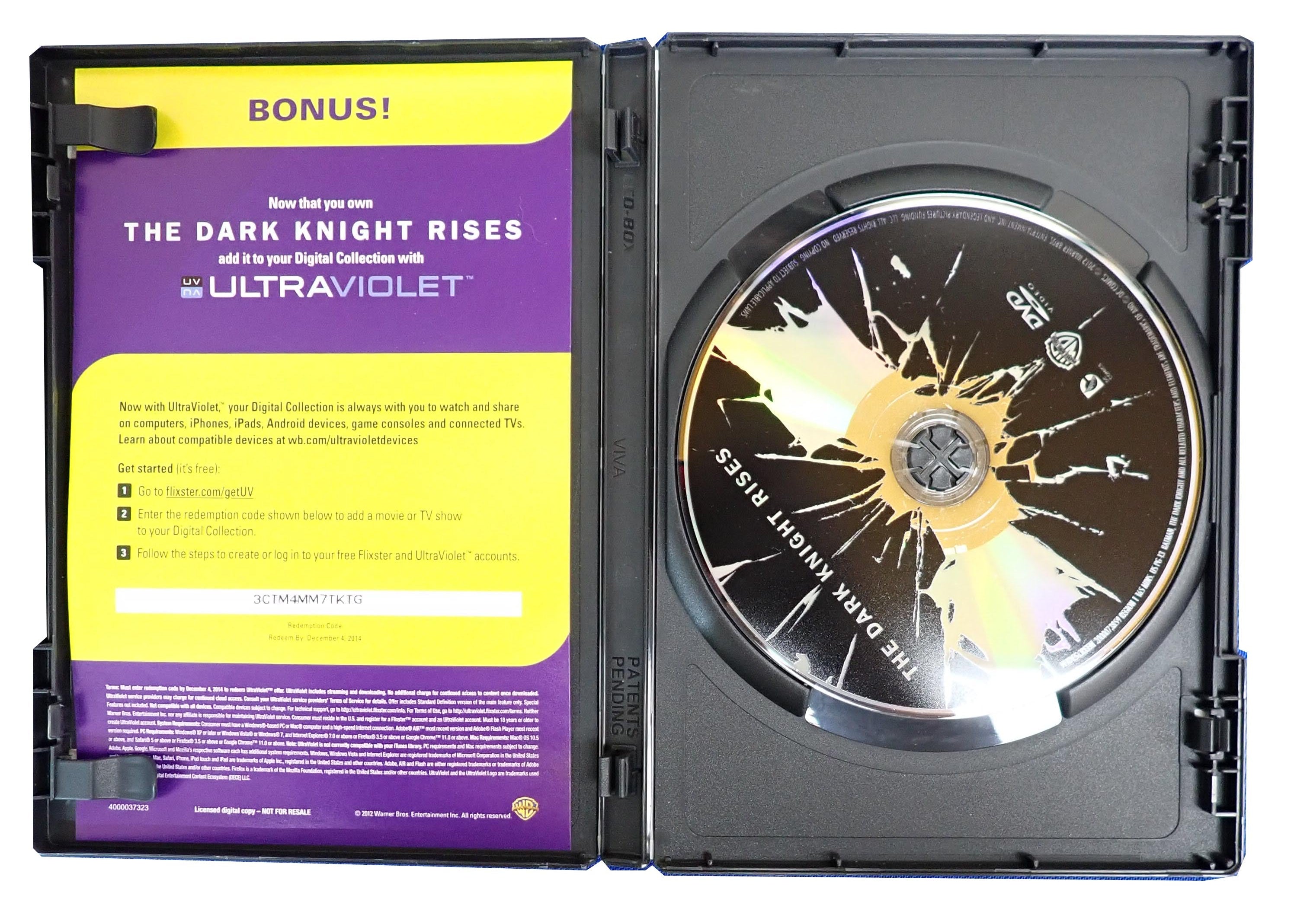 The Dark Knight Rises - [DVD] (Pre-Owned)