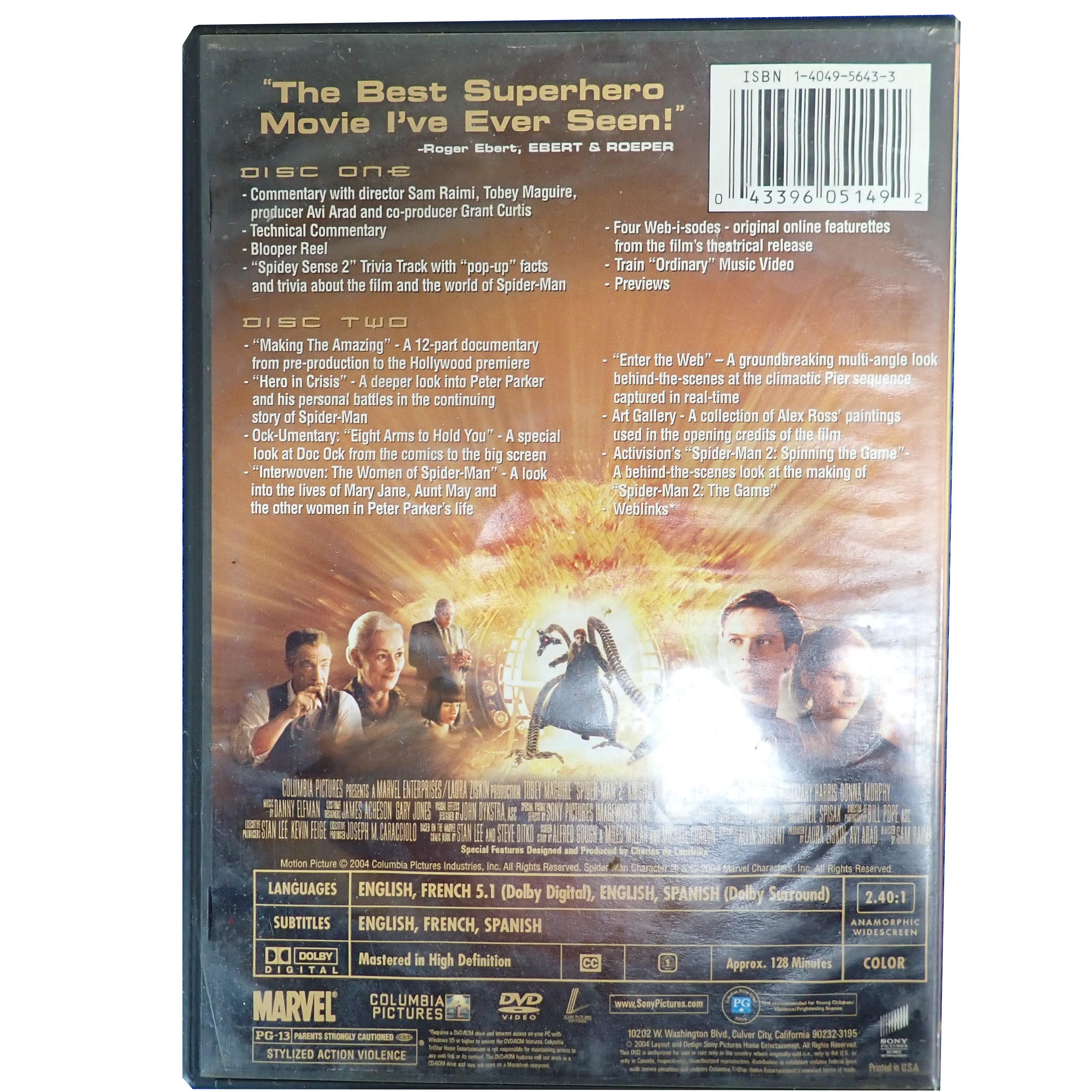 Spider-Man 2 (Widescreen)- [DVD] (Pre-Owned)