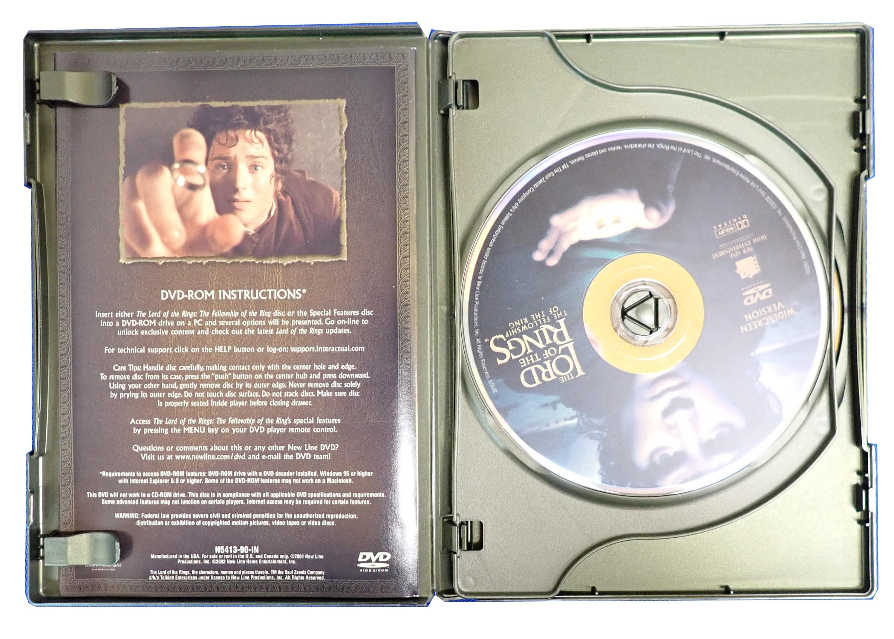 Lord of the Rings: The Fellowship of the Ring (Widescreen)- [DVD] (Pre-Owned)