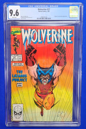 Wolverine #27 (1990) - CGC 9.6 - Karma & Jessica Drew Appearance
