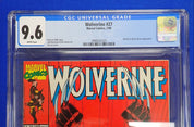 Wolverine #27 (1990) - CGC 9.6 - Karma & Jessica Drew Appearance