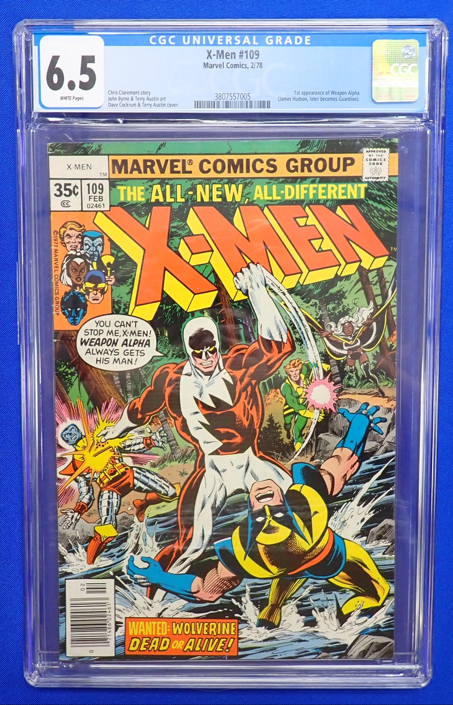 X-Men #109 (1978) - CGC 6.5 - 1st Weapon Alpha