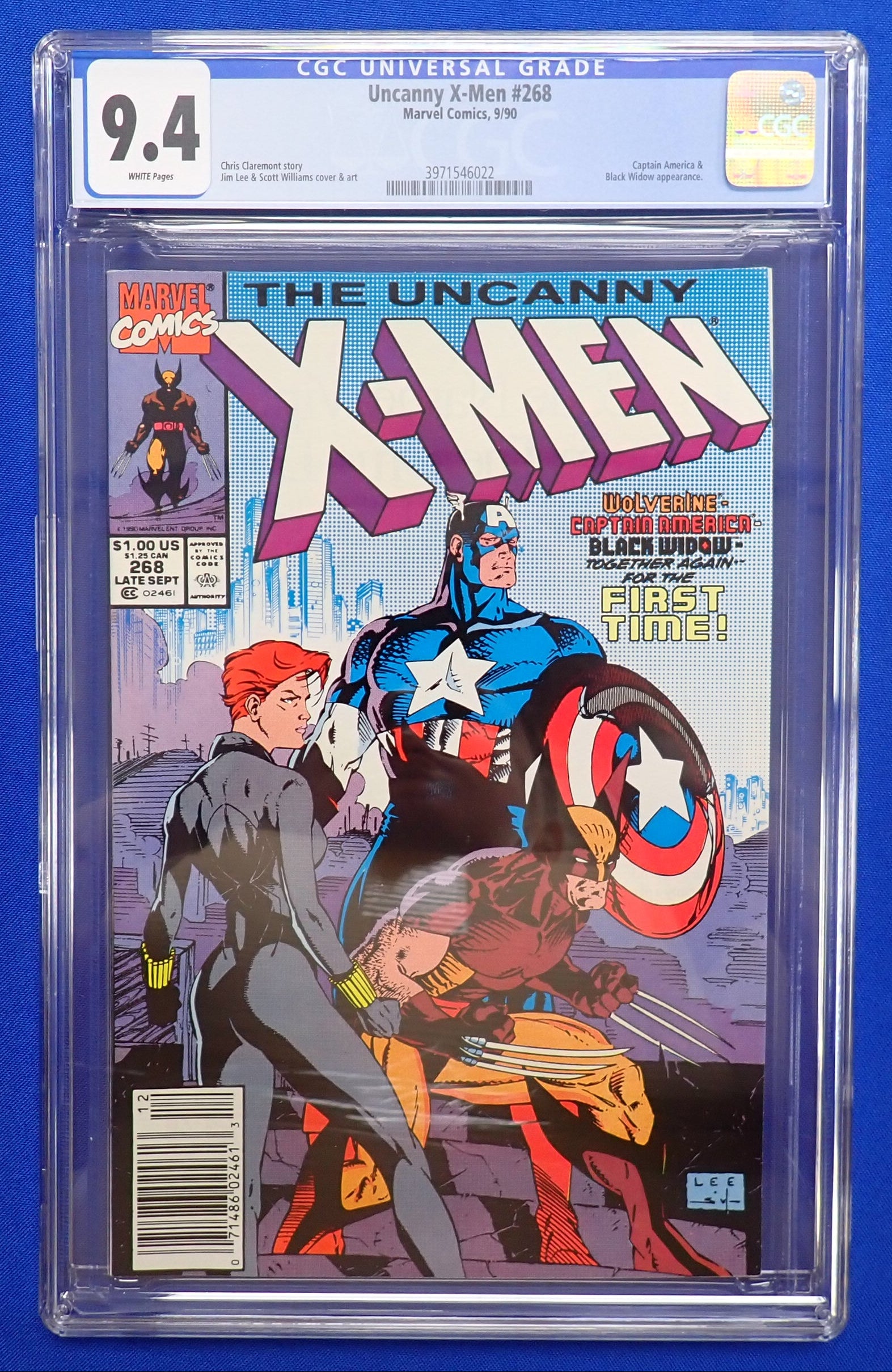 Uncanny X-Men #268 (1990) - CGC 9.4
