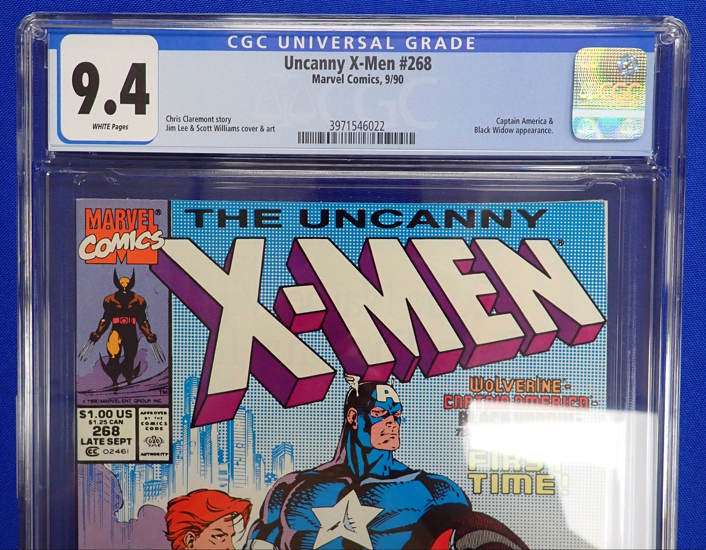 Uncanny X-Men #268 (1990) - CGC 9.4