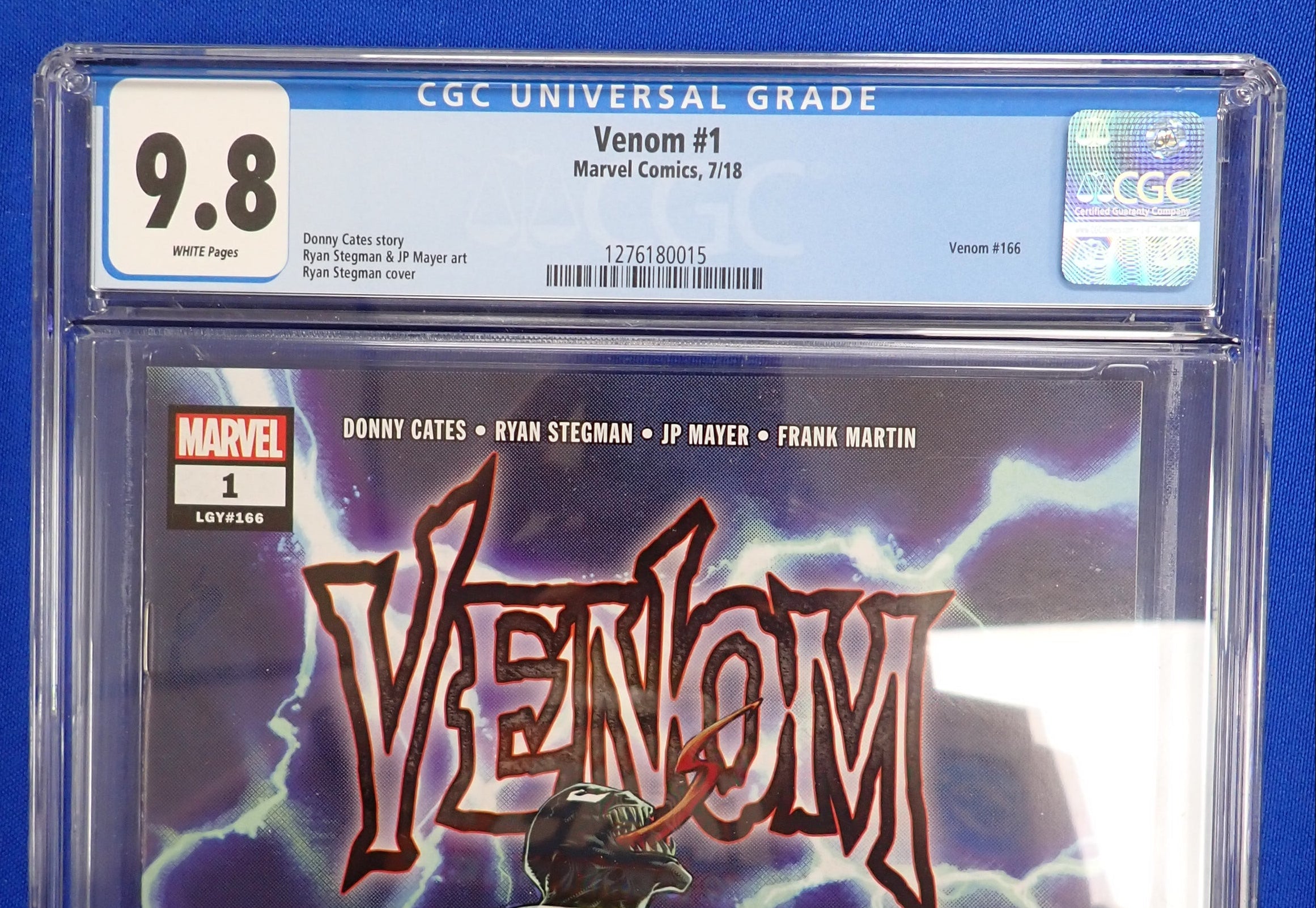 Venom #1 (2018) - CGC 9.8 - Venom #166