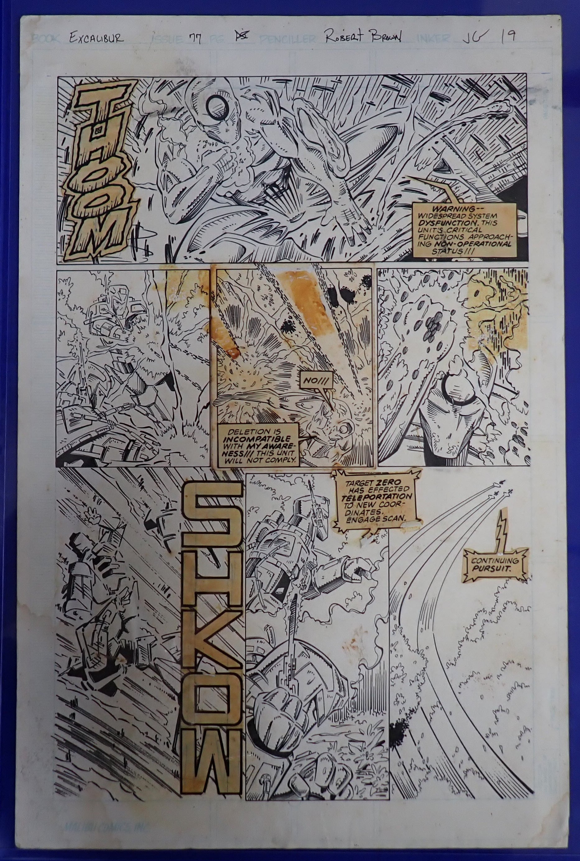 Original Art & Signed Photos – Infinity Flux