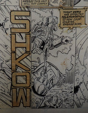 Robert Brown Original Art for Excalibur #77 (1994)