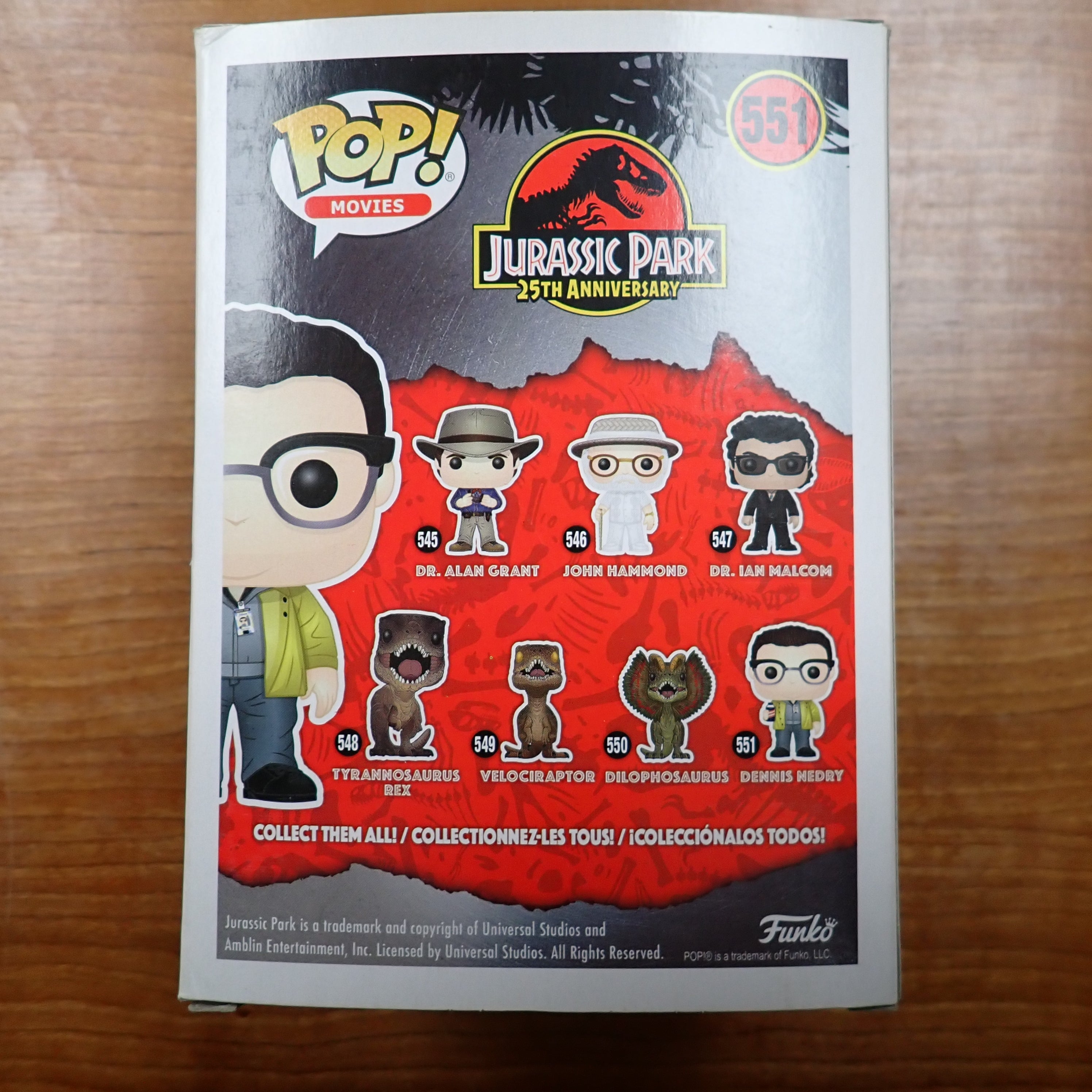 Dennis Nedry - POP! #551