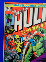 Incredible Hulk #181 (1974) - FN/VF (7.0)+ - 1st Wolverine