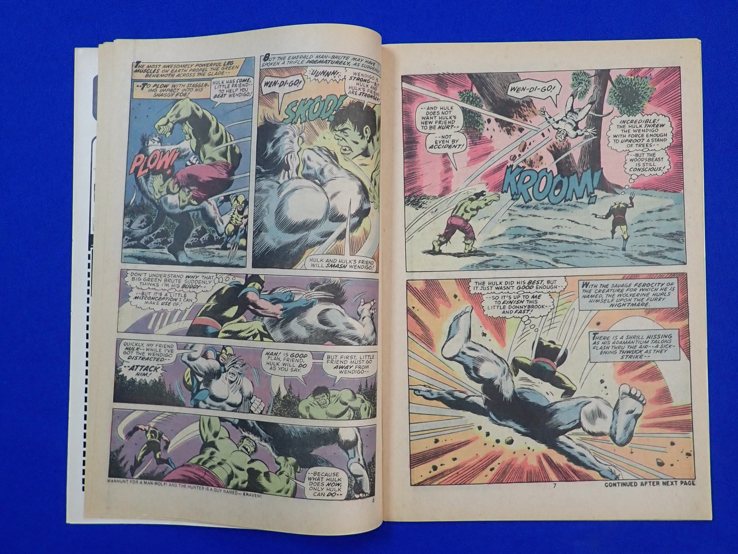 Incredible Hulk #181 (1974) - FN/VF (7.0)+ - 1st Wolverine