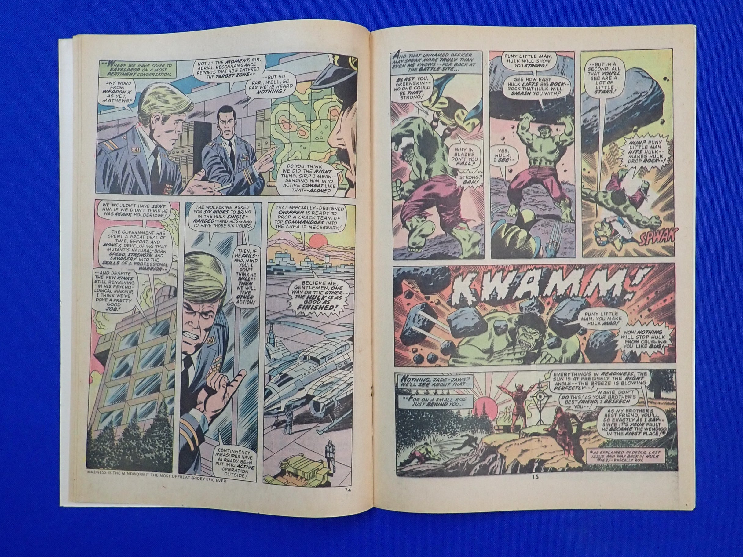 Incredible Hulk #181 (1974) - FN/VF (7.0)+ - 1st Wolverine