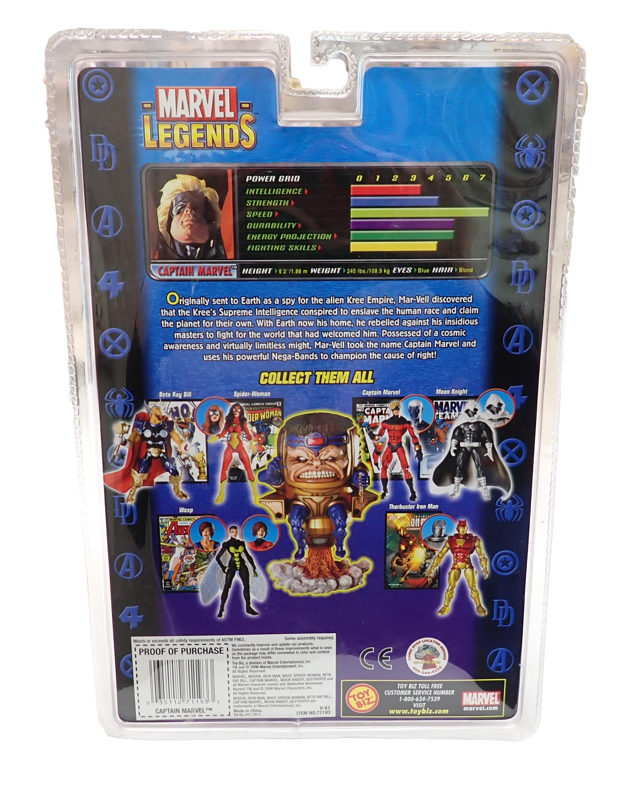 Captain Marvel - Marvel Legends Modok Series