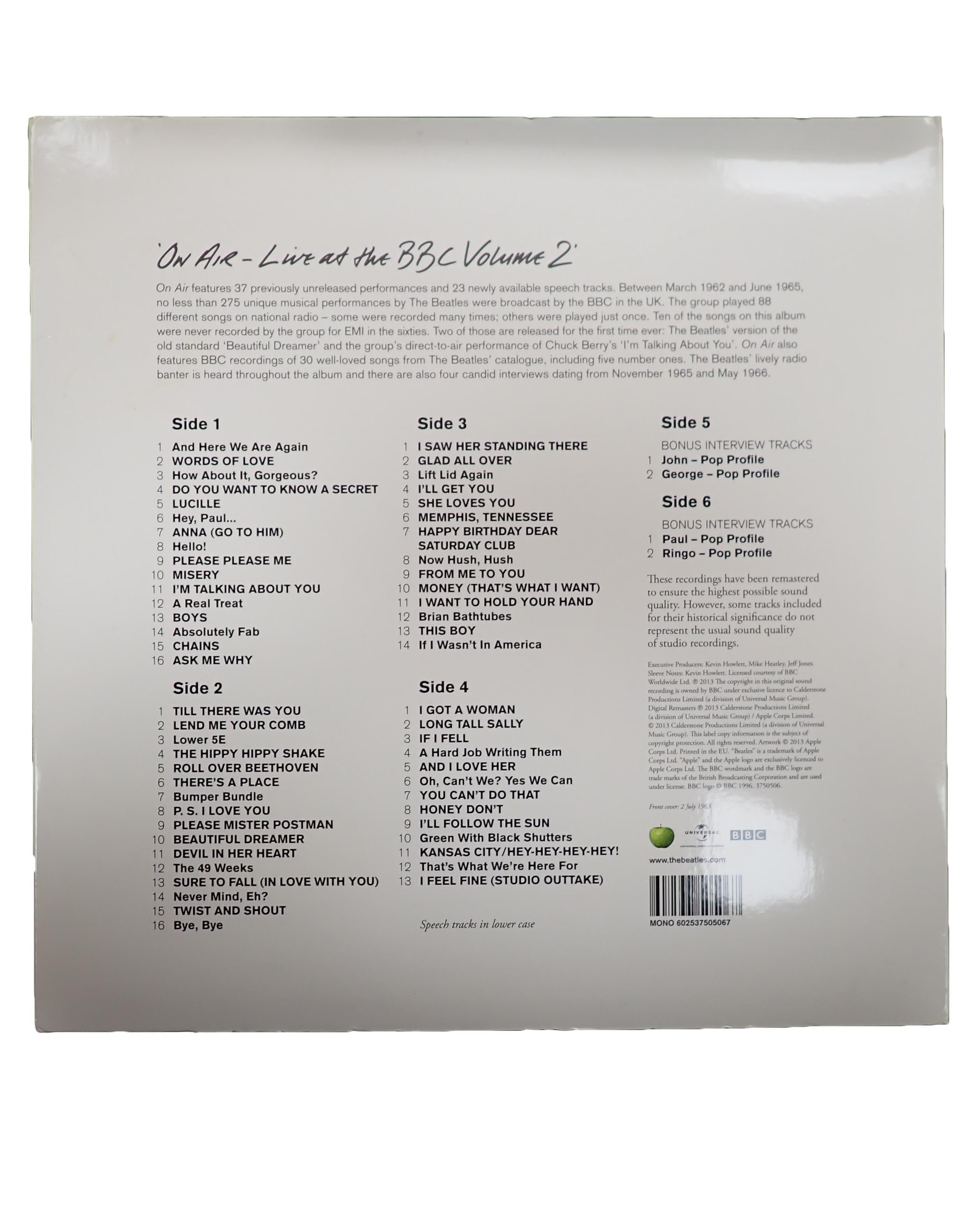 The Beatles On Air - Live at the BBC Volume 2 [Vinyl]