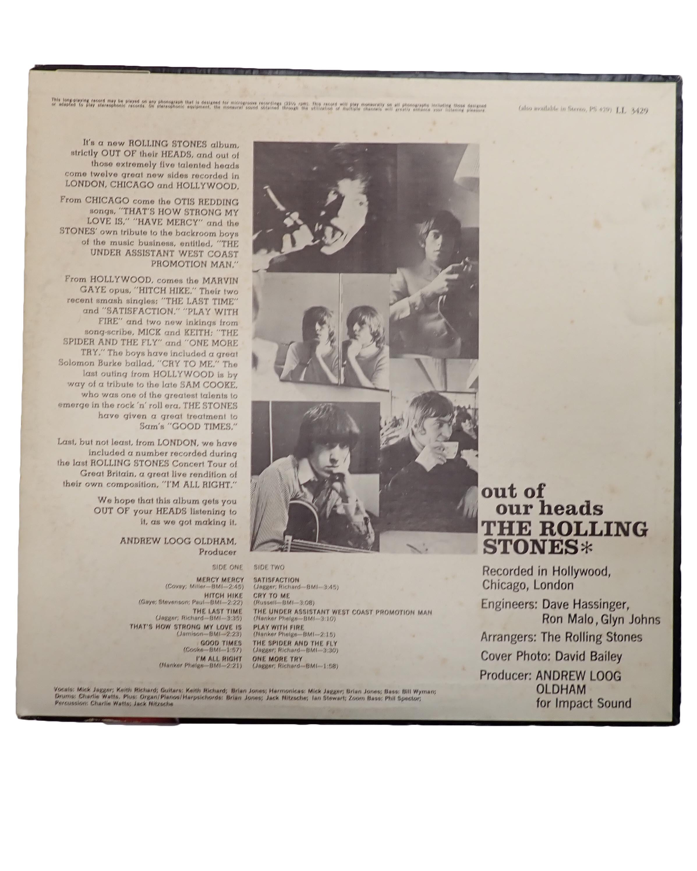 The Rolling Stones Out of Our Heads [Vinyl]