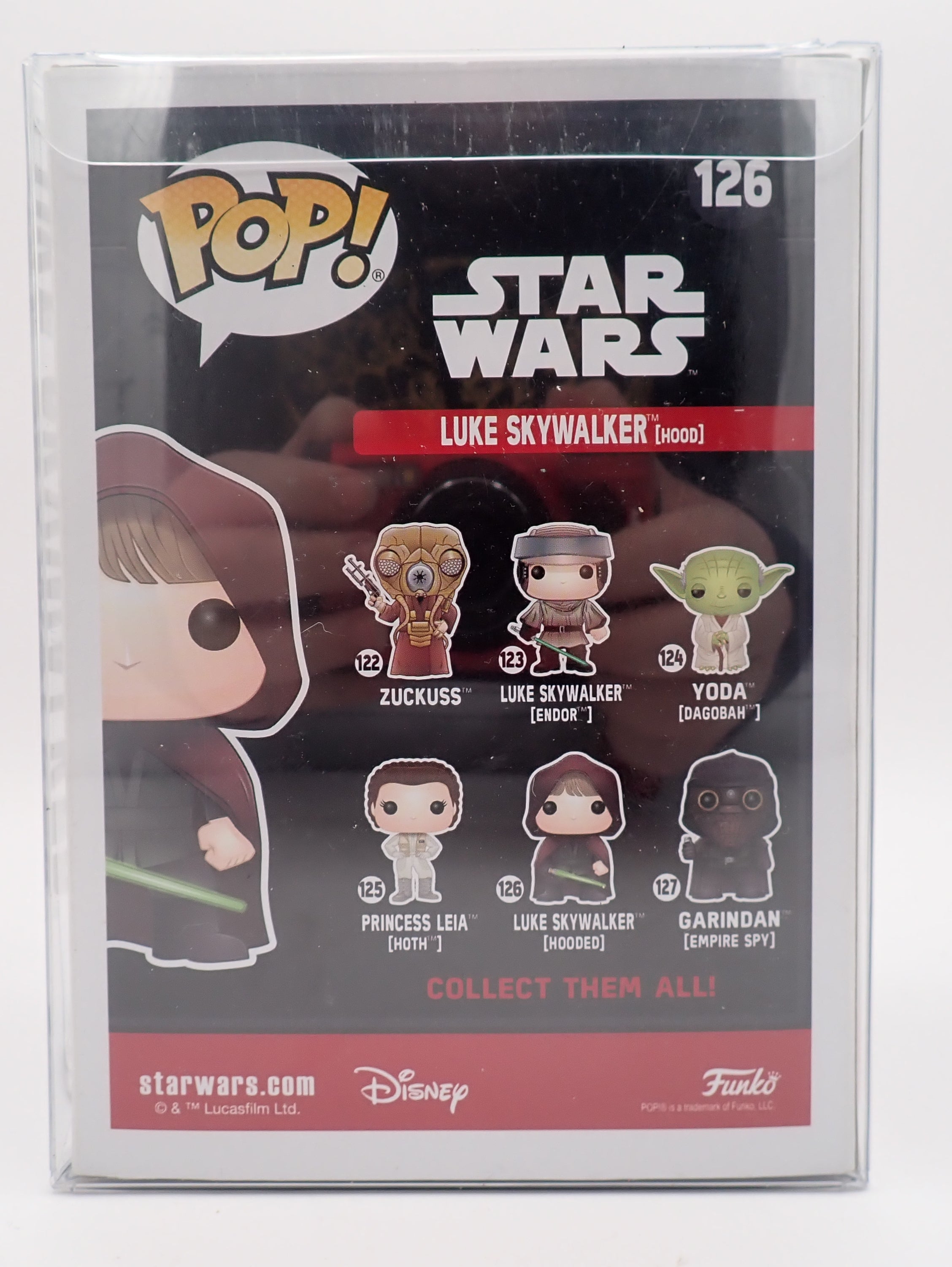 Luke Skywalker with Hood - POP! #126