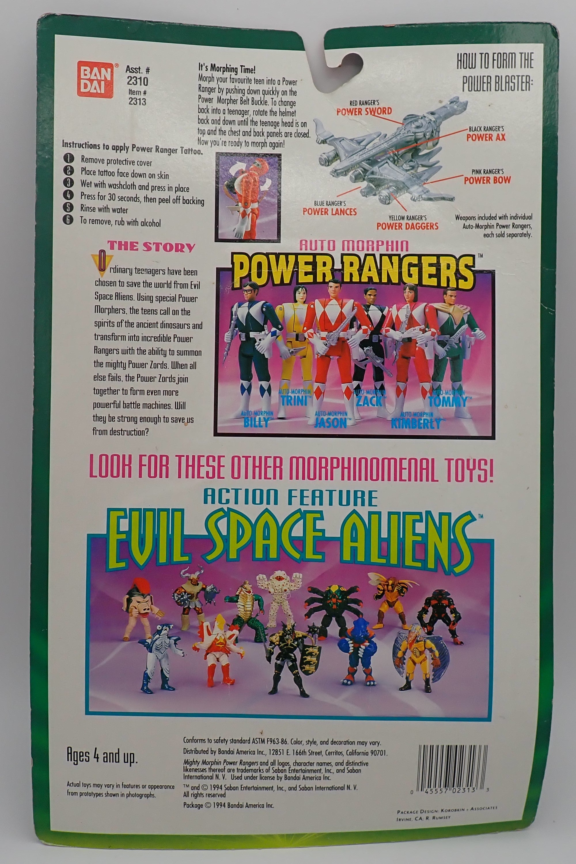 Auto-Morphin Power Rangers: Zach