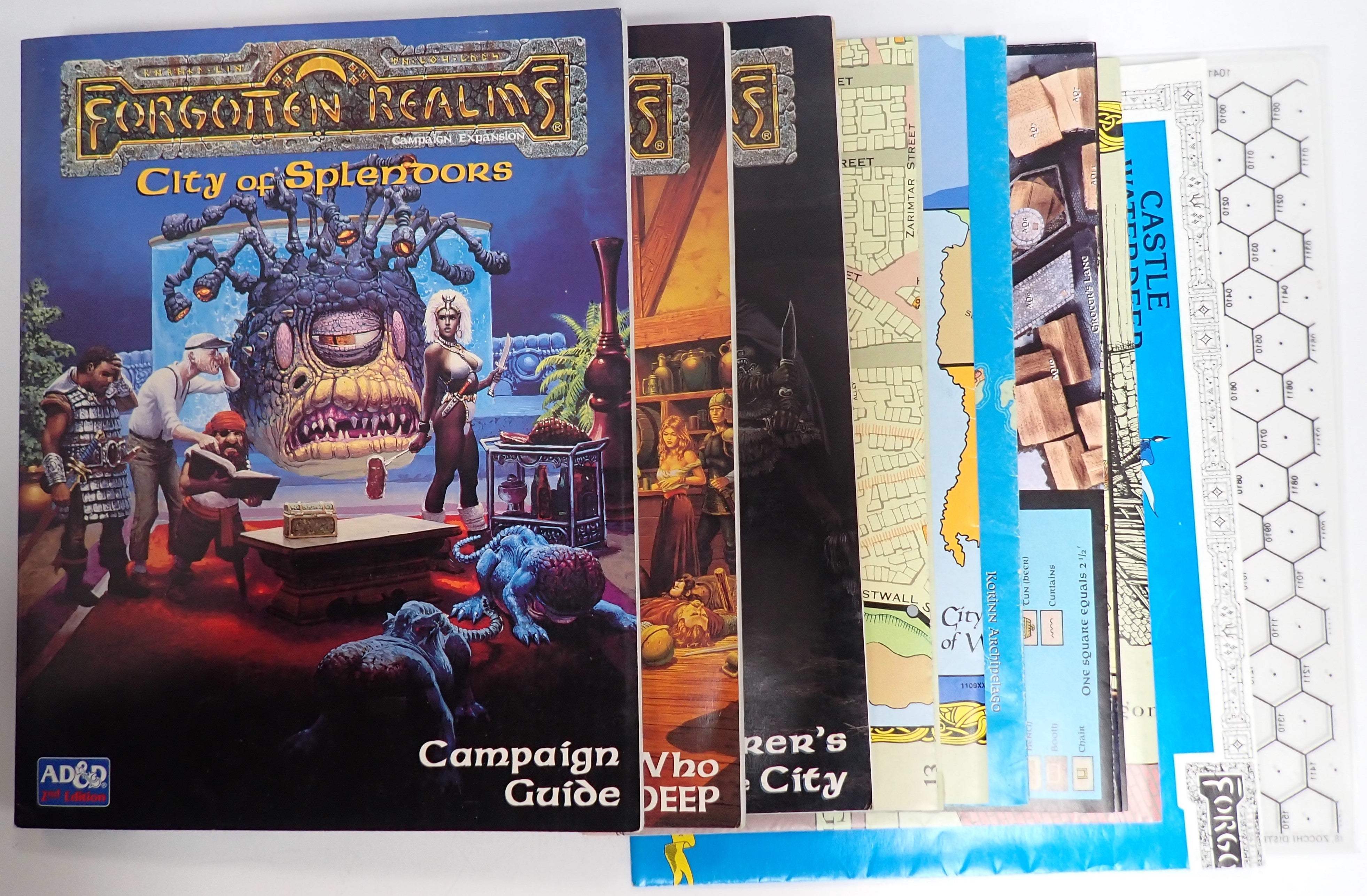 D&D 2e - Forgotten Realms: City of Splendors (INCOMPLETE)