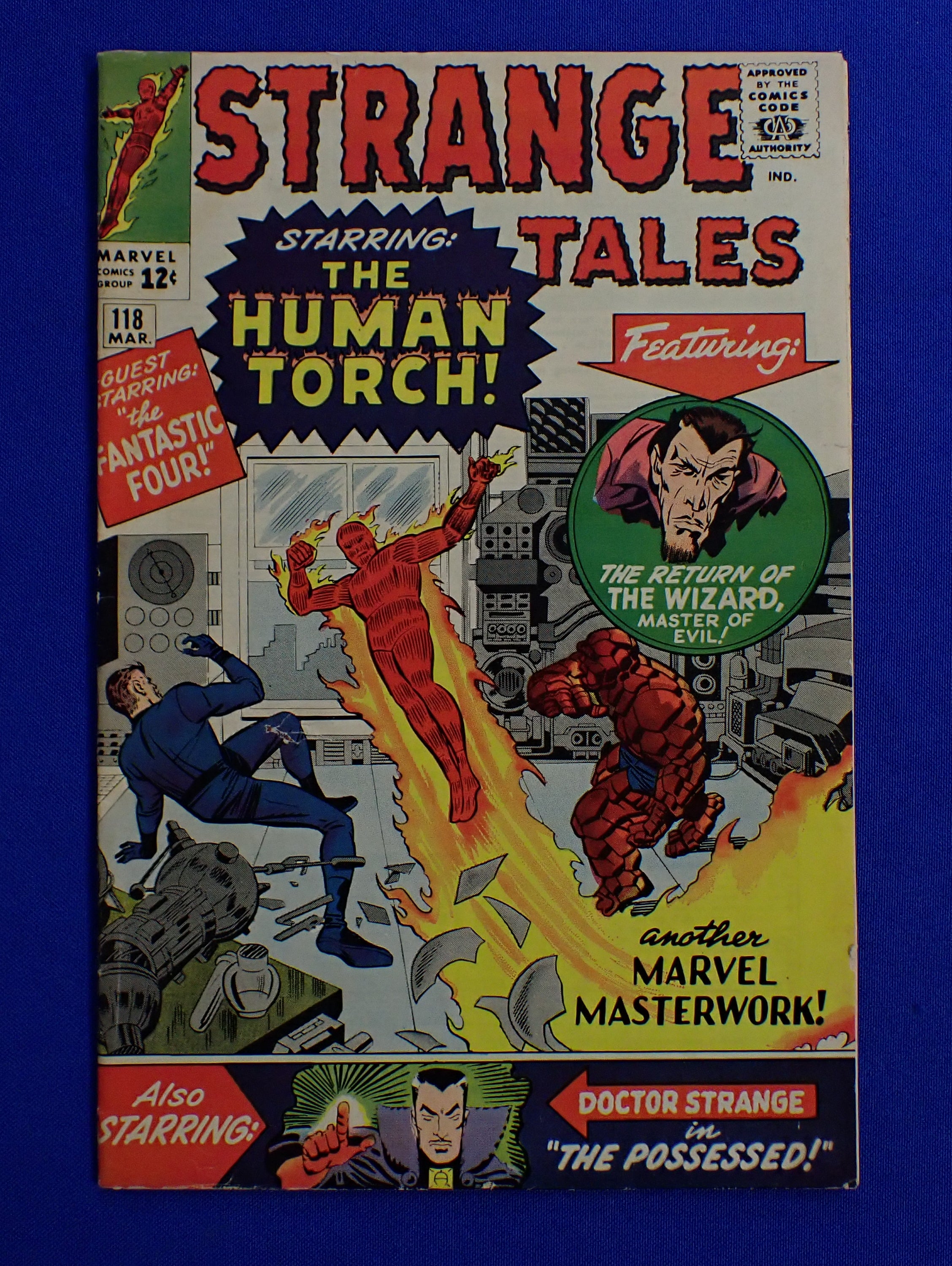 Strange Tales #118 (1964) - VG+ (4.5) - 1st Cover Doctor Strange