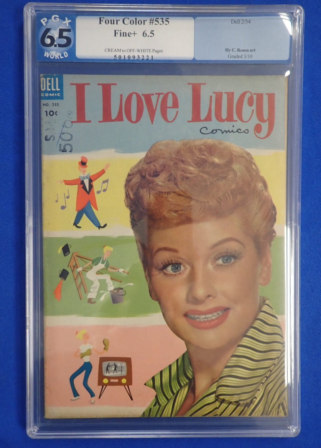 Four Color #535 (1954) - I Love Lucy Photo Cover