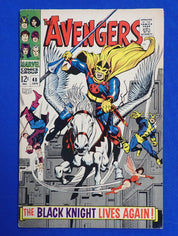 Avengers #48 (1968) - FN (6.0) - 1st Dane Whiteman Black Knight