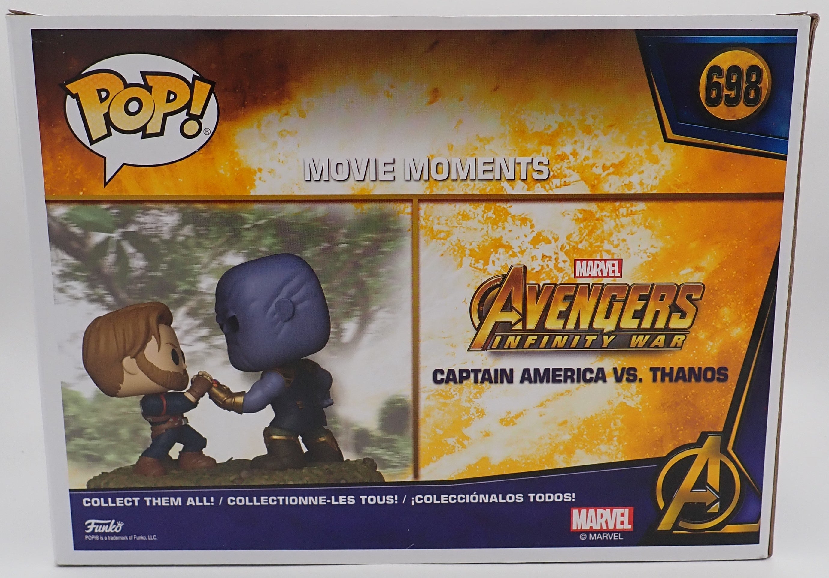 Captain America vs Thanos - POP! #698