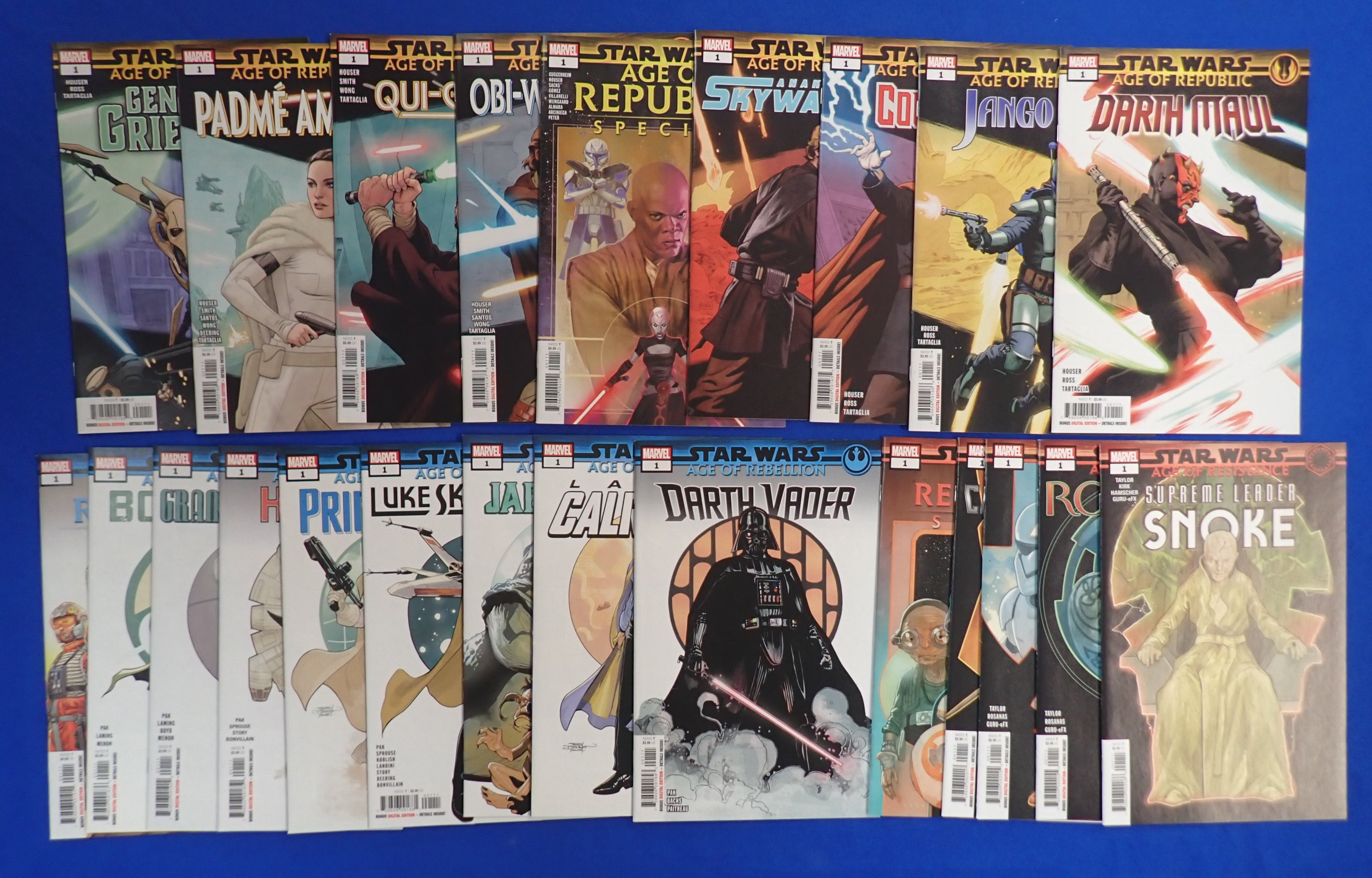 23 Star Wars Comics, Age of... Sets (2019) - NM