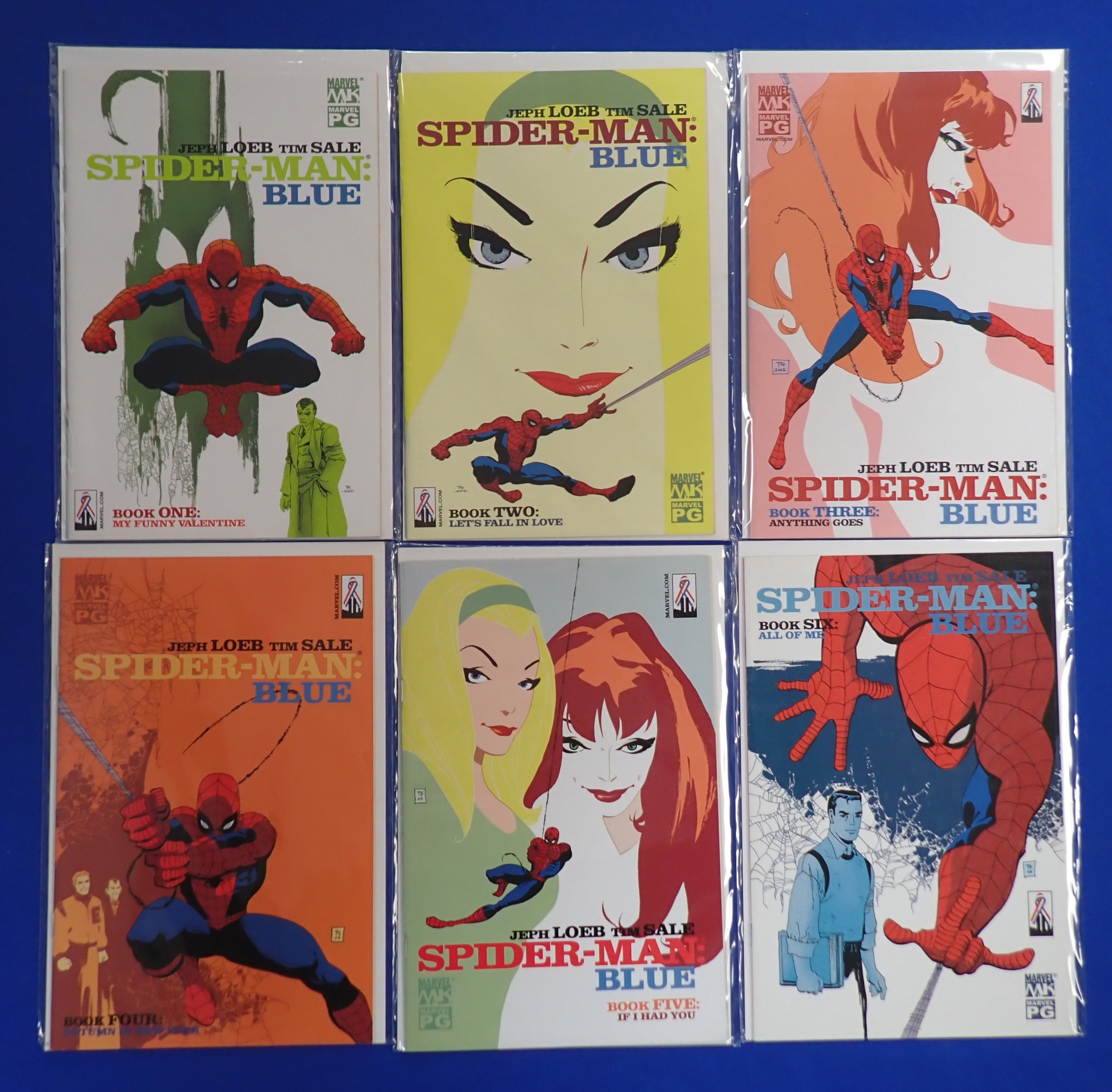 Spider-Man: Blue 1-6 (2002) Complete - VF (8.0)