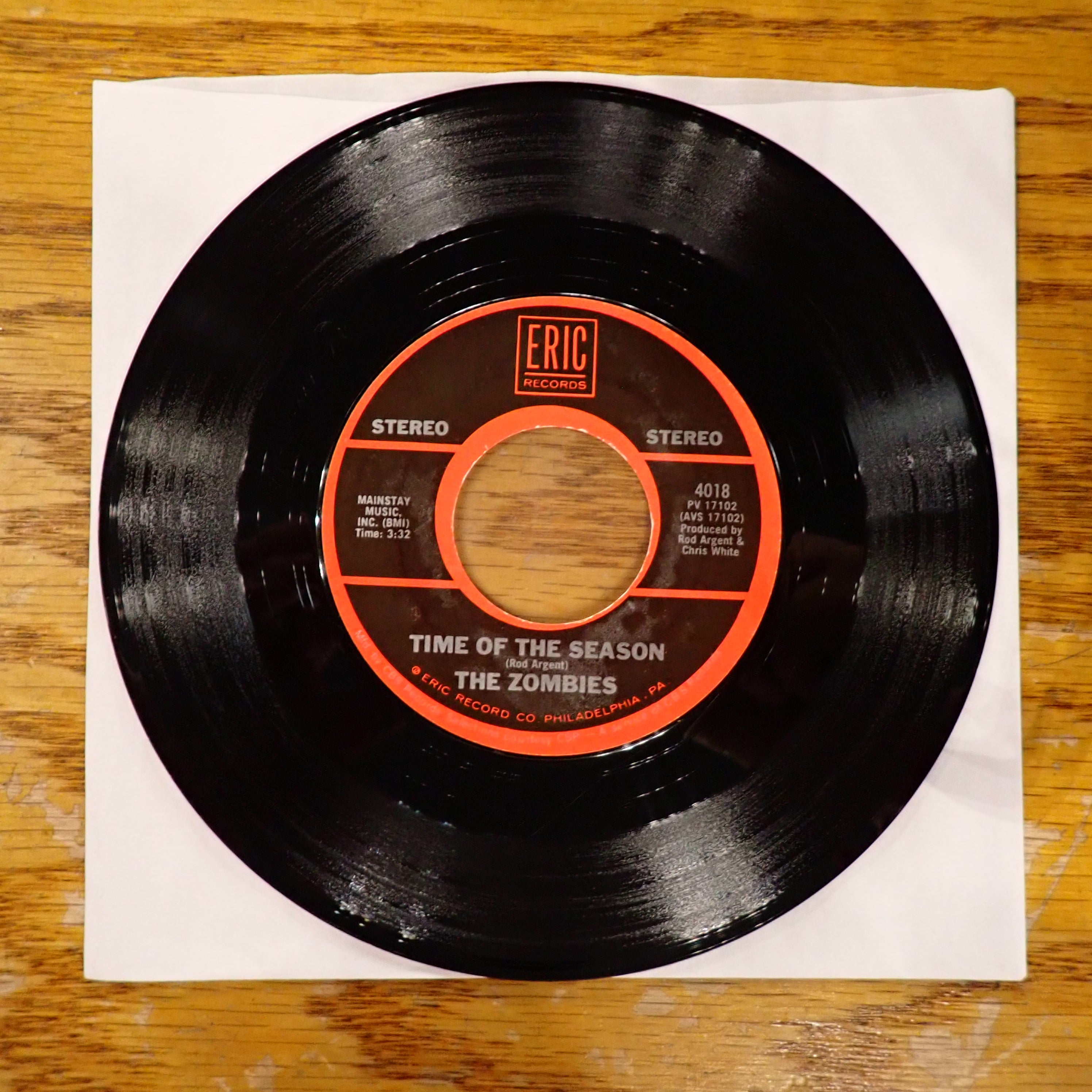 The Zombies / Rick Derringer - Time Of The Season / Rock & Roll Hoochie Koo